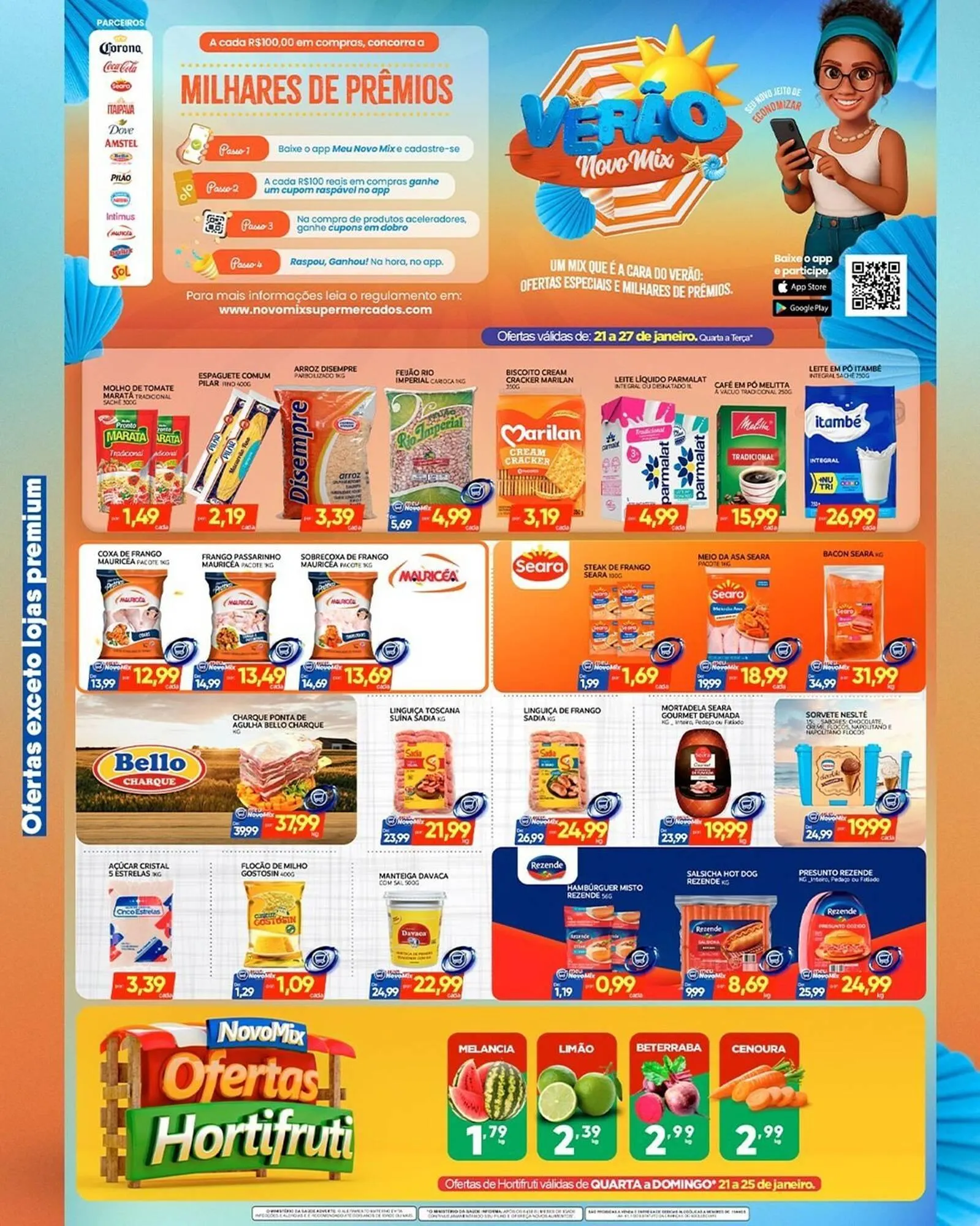 Encarte de Encarte Novo Mix 21 de janeiro até 27 de janeiro 2026 - Pagina 1