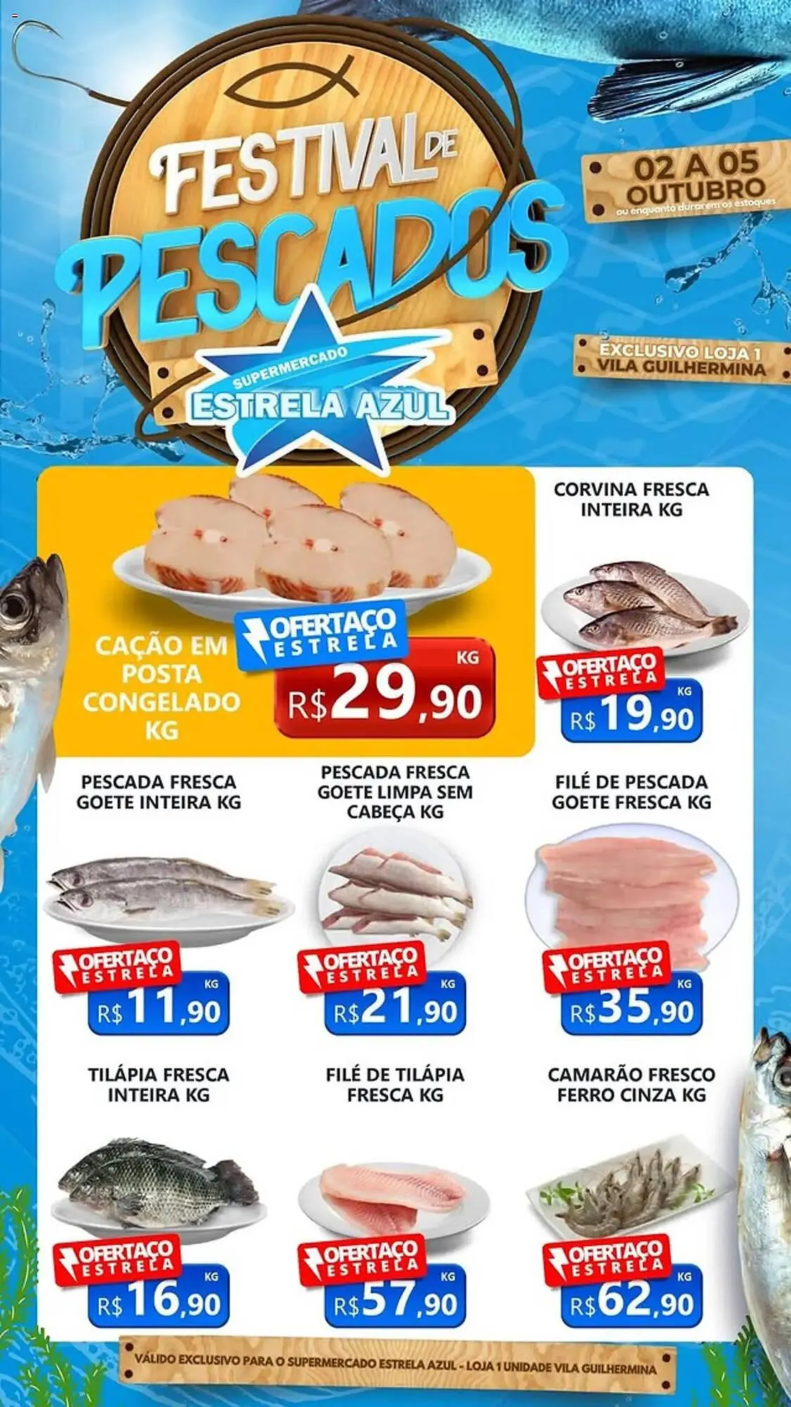Folheto Supermercado Estrela Azul - 1