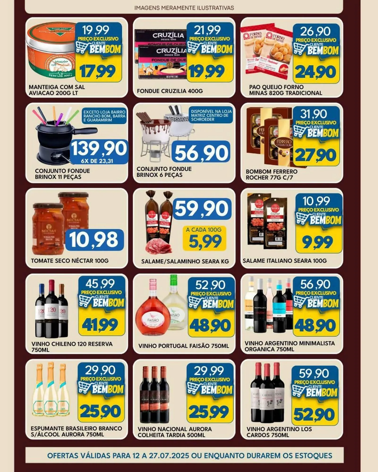 Encarte de Catálogo Rancho Bom Supermercados 14 de julho até 27 de julho 2025 - Pagina 2