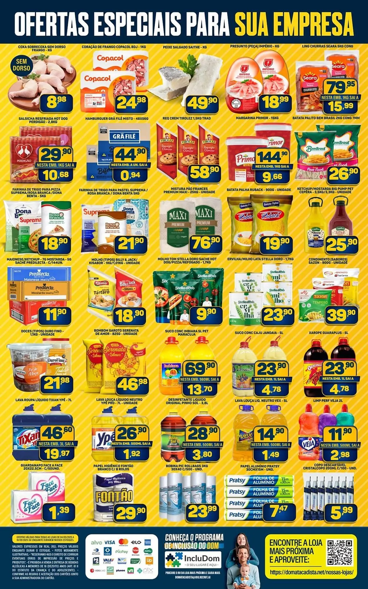 Encarte de Encarte Dom Atacadista 5 de setembro até 11 de setembro 2025 - Pagina 12