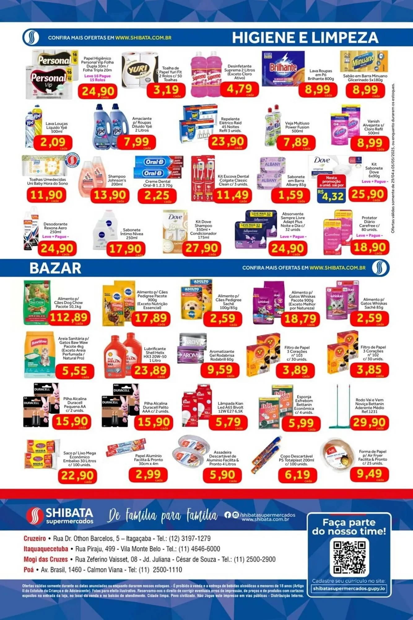 Encarte de Catálogo Shibata Supermercados 28 de abril até 5 de maio 2025 - Pagina 4