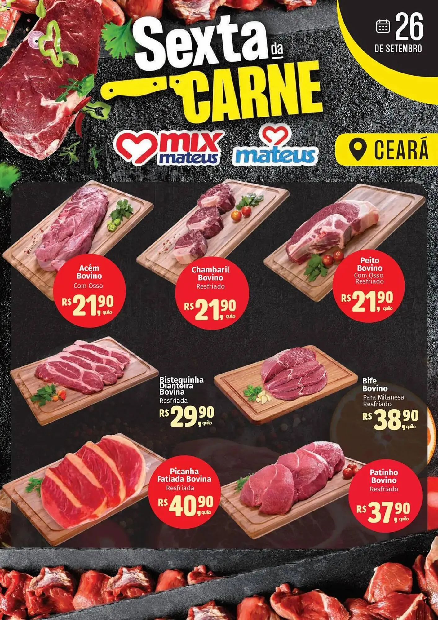Encarte de Catálogo Supermercados Mateus 26 de setembro até 26 de setembro 2025 - Pagina 1