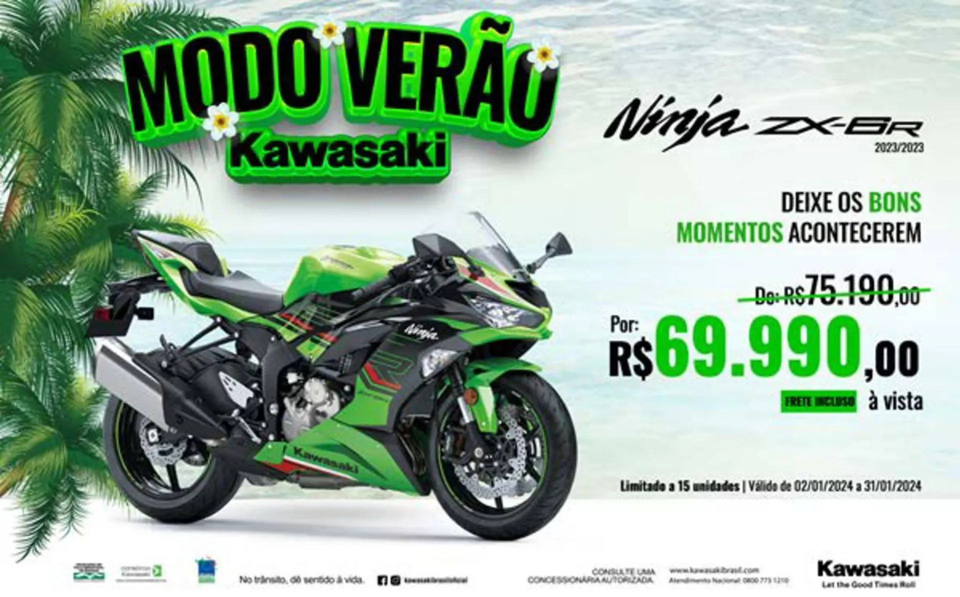 Encarte de Catálogo Kawasaki 10 de janeiro até 31 de janeiro 2024 - Pagina 3