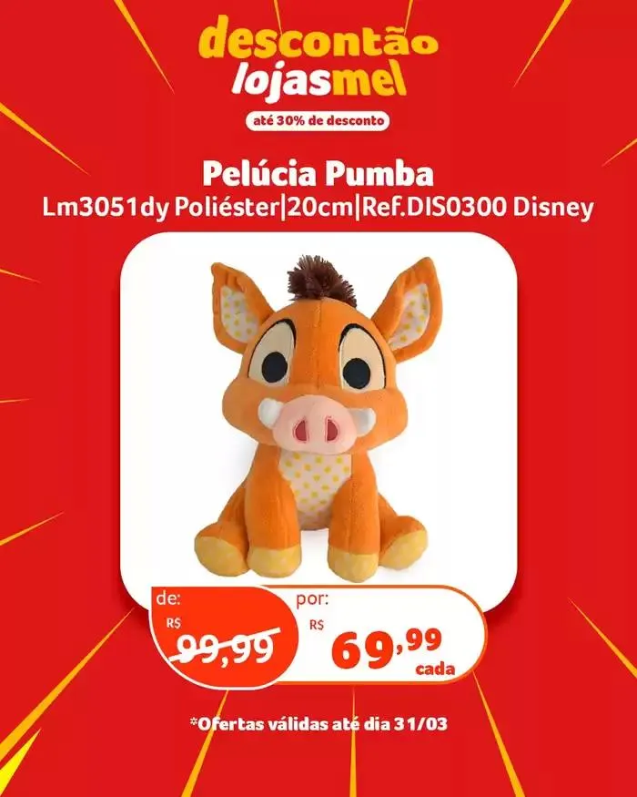 Encarte de Descontão Lojas Mel 17 de março até 31 de março 2025 - Pagina 7