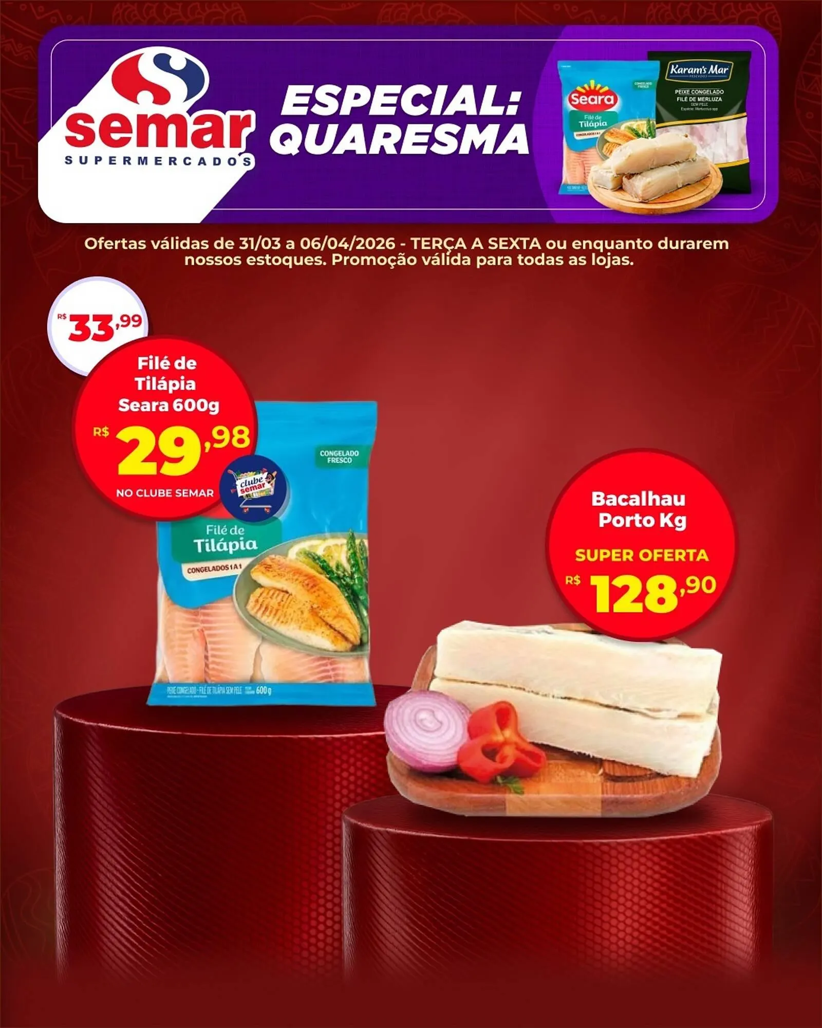 Encarte de Folheto Semar Supermercado 31 de março até 6 de abril 2026 - Pagina 5