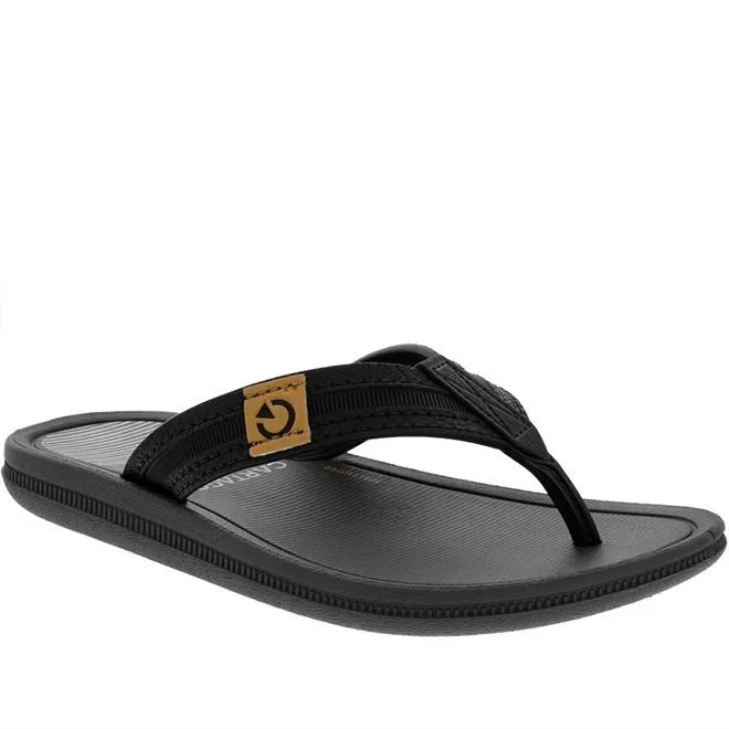 Chinelo Infantil Cartago Maiorca Essencial Preto