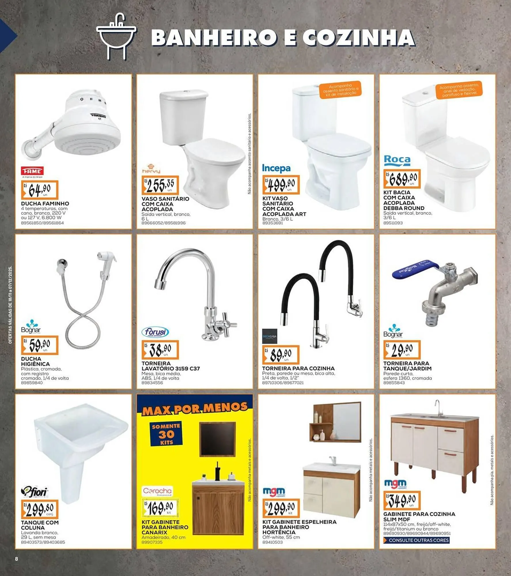 Encarte de Encarte Obramax 18 de novembro até 7 de dezembro 2025 - Pagina 8