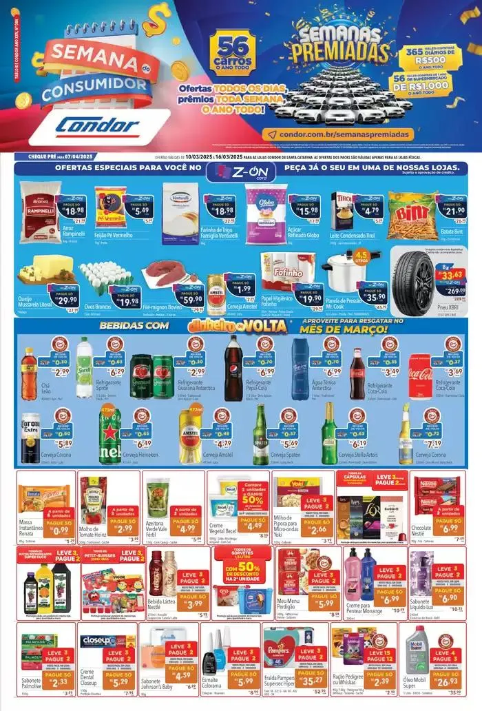 Encarte de Pechinchas e ofertas atuais 10 de março até 16 de março 2025 - Pagina 1