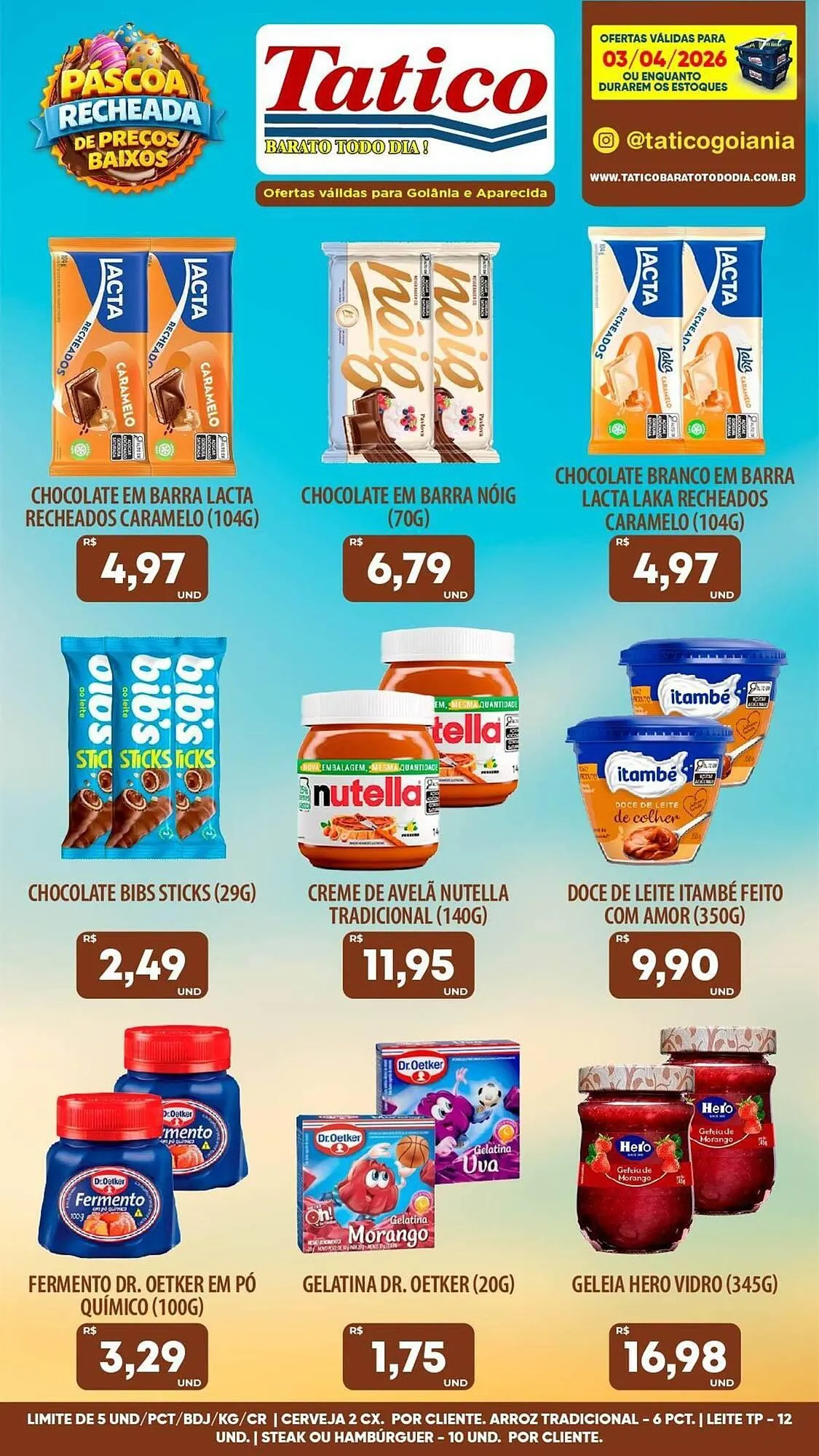 Encarte de Tabloide Tatico 3 de abril até 3 de abril 2026 - Pagina 8