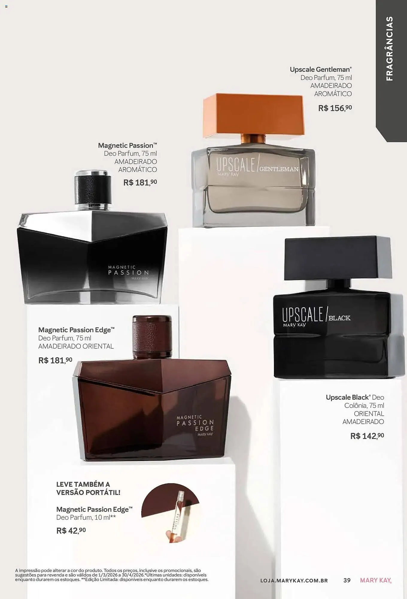 Encarte de Revista Mary Kay 1 de março até 1 de maio 2026 - Pagina 39