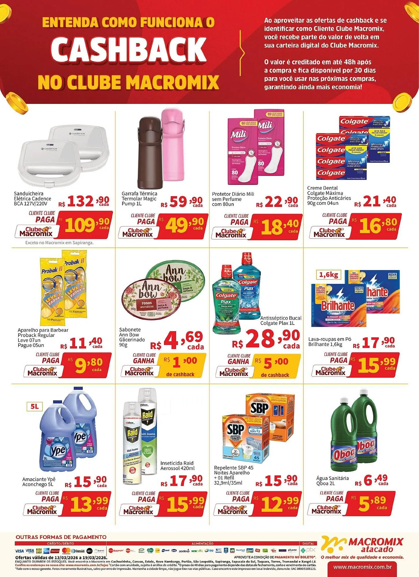 Encarte de Catálogo Macromix Atacado 18 de março até 19 de março 2026 - Pagina 3