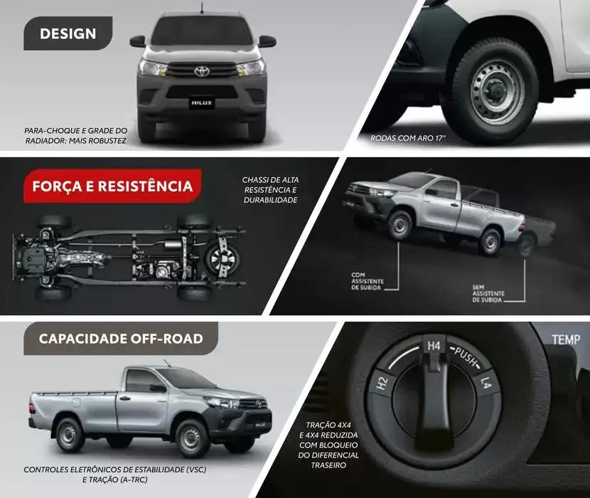 Encarte de Toyota Pick-ups Hilux Cabine 17 de outubro até 17 de outubro 2025 - Pagina 2