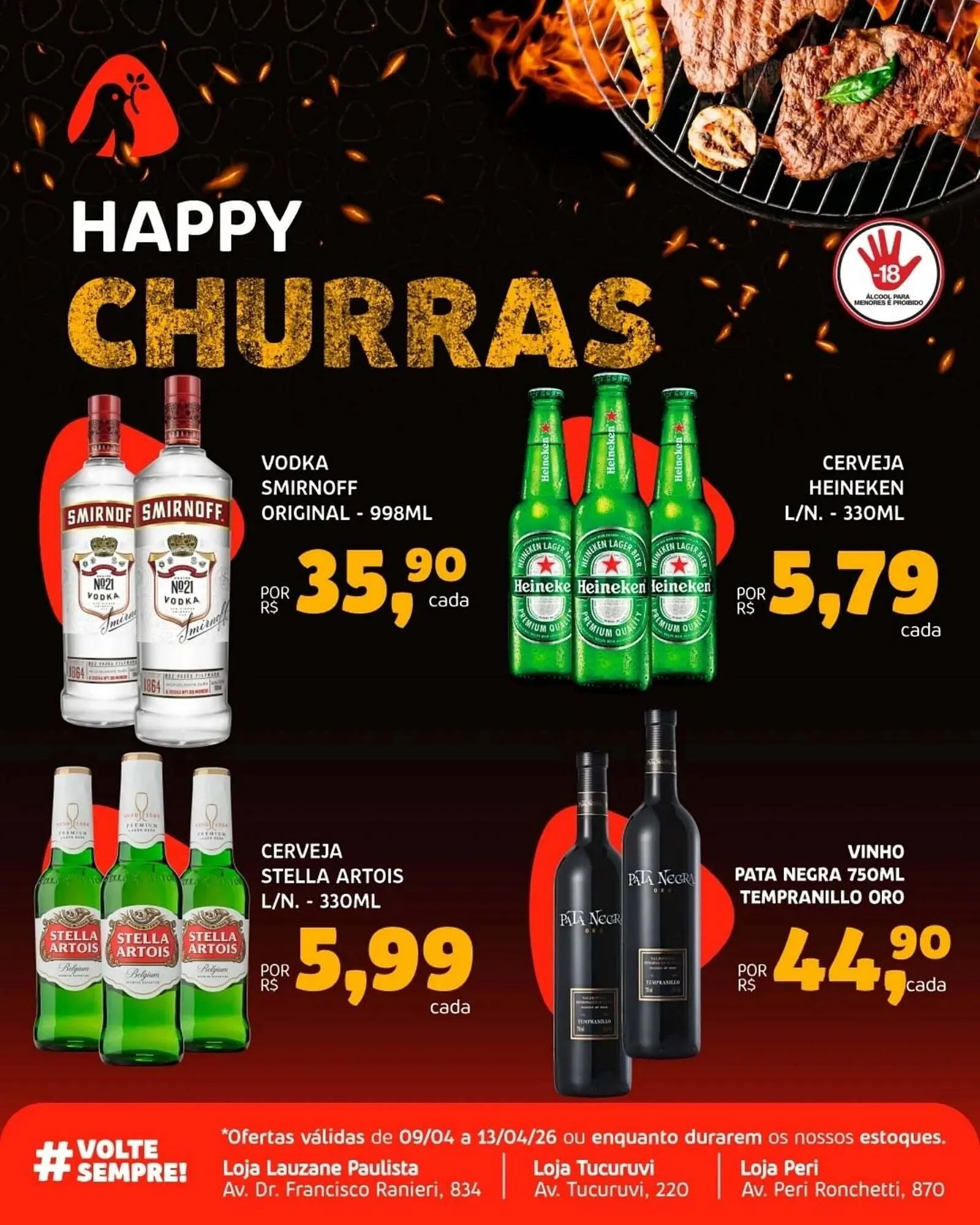 Encarte de Catálogo Trimais Supermercado 10 de abril até 13 de abril 2026 - Pagina 4