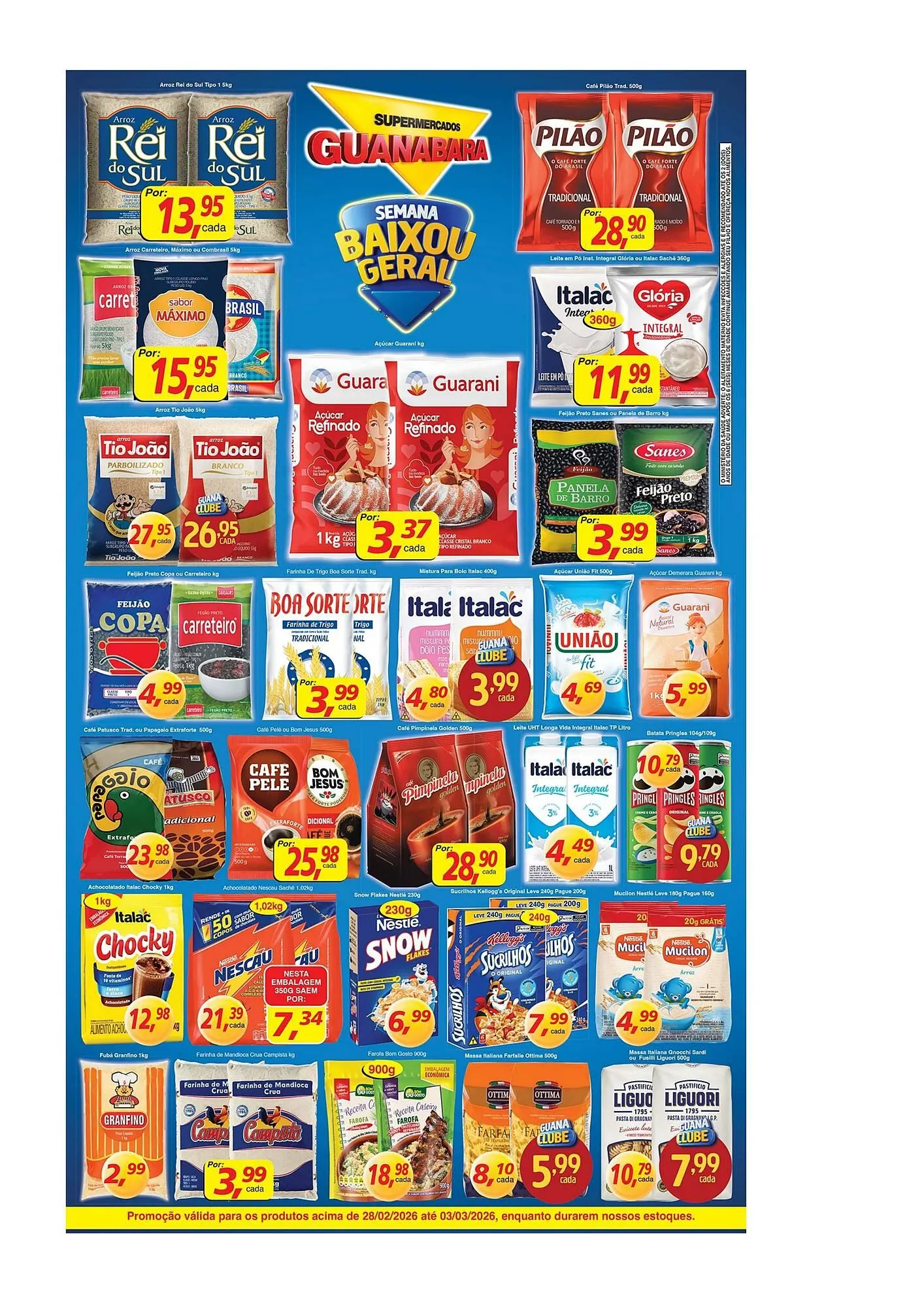 Encarte de Encarte Supermercados Guanabara 28 de fevereiro até 3 de março 2026 - Pagina 2