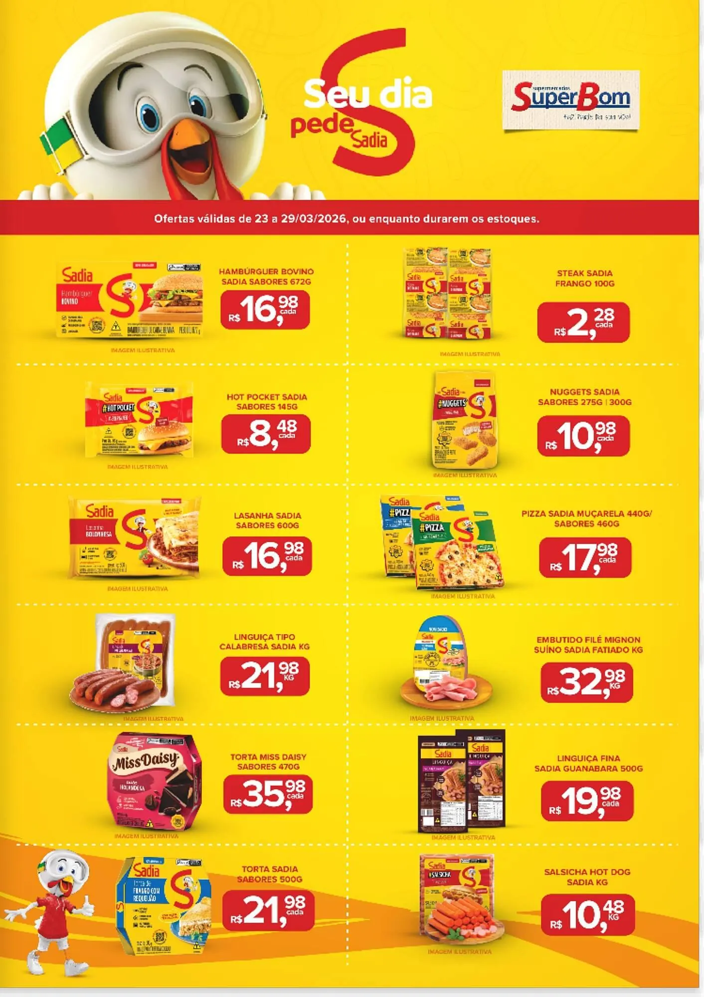 Encarte de Encarte Super Bom 23 de março até 29 de março 2026 - Pagina 1