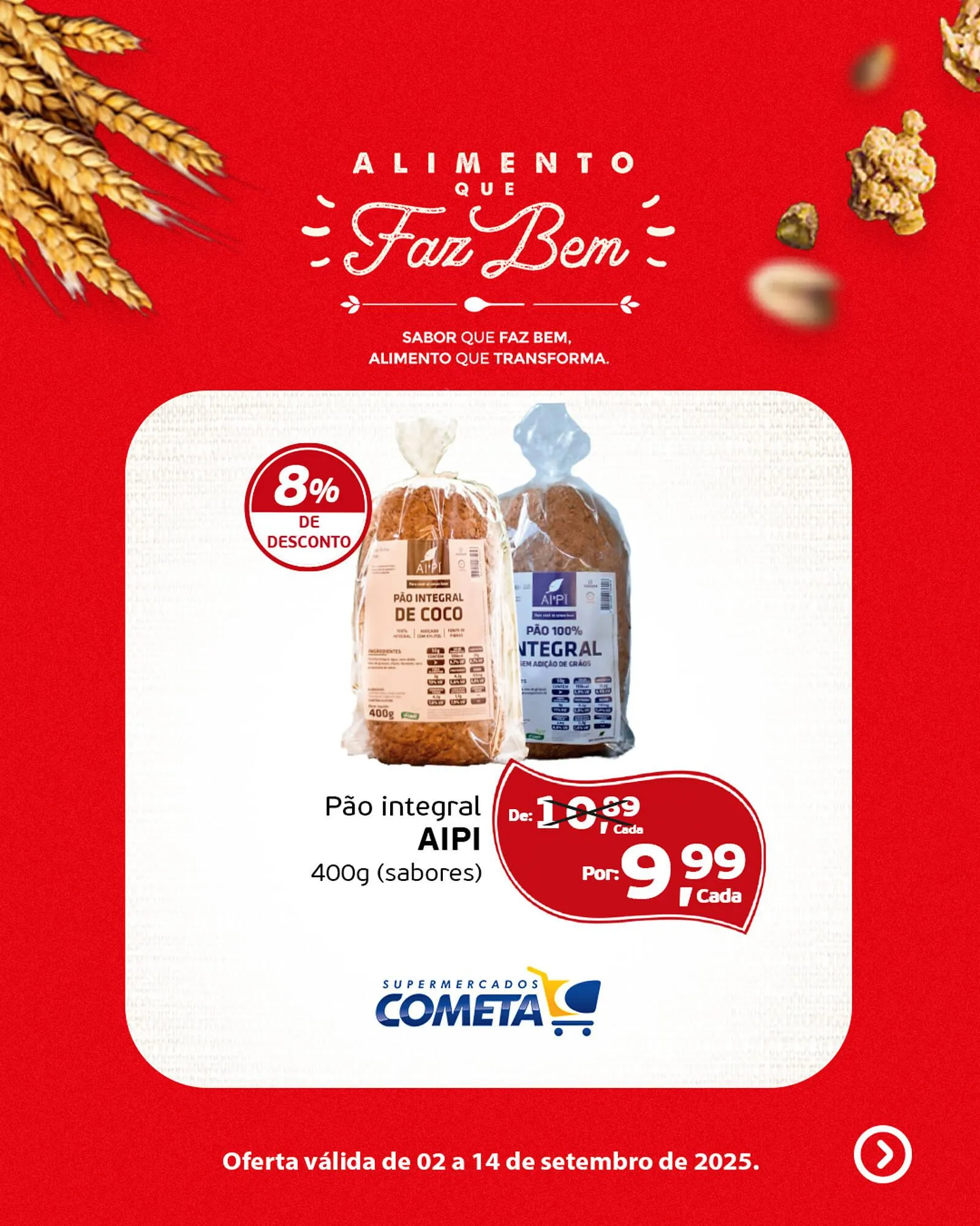 Encarte de Encarte Cometa Supermercados 2 de setembro até 14 de setembro 2025 - Pagina 2