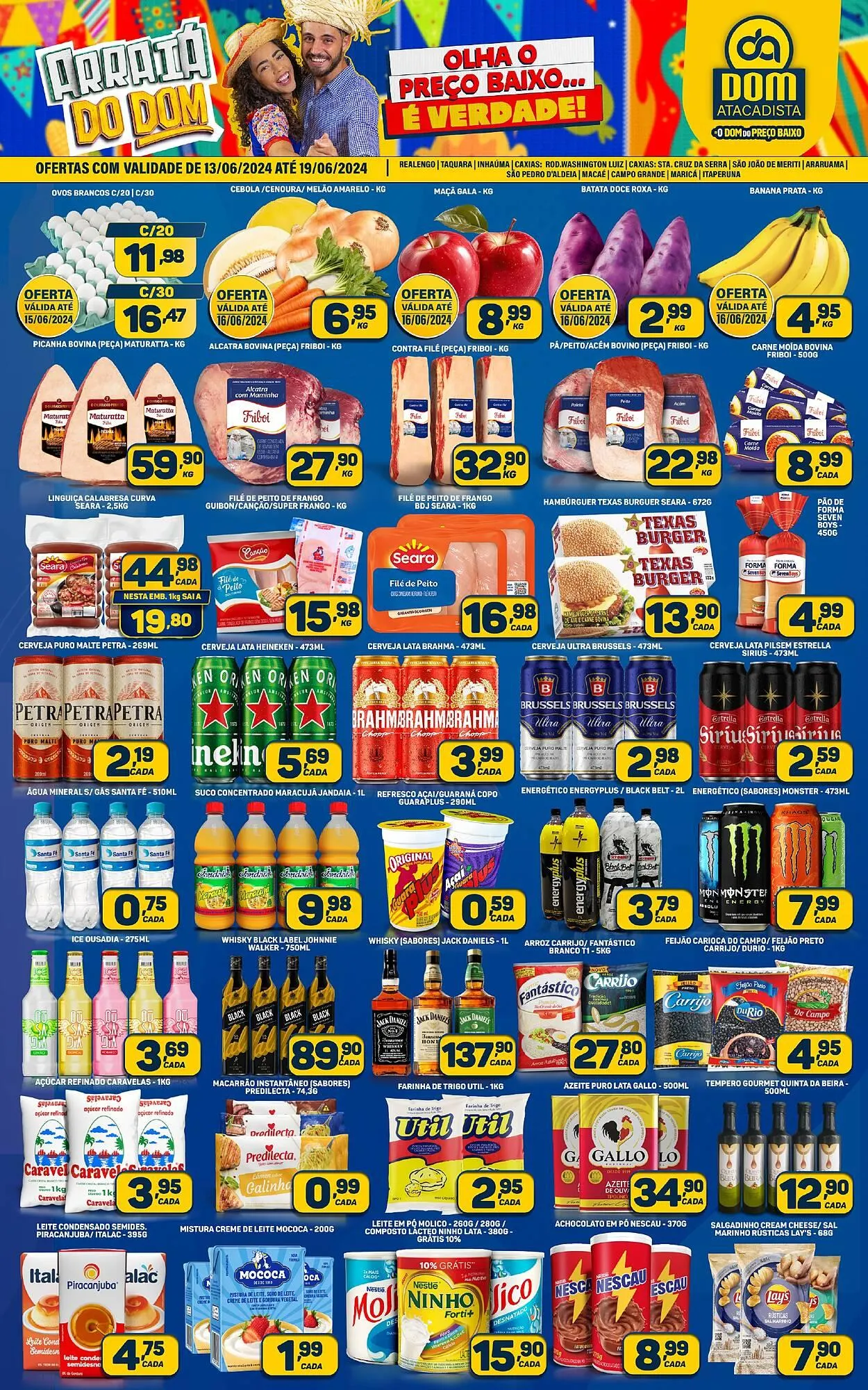 Encarte de Catálogo Dom Atacadista 13 de junho até 19 de junho 2024 - Pagina 1