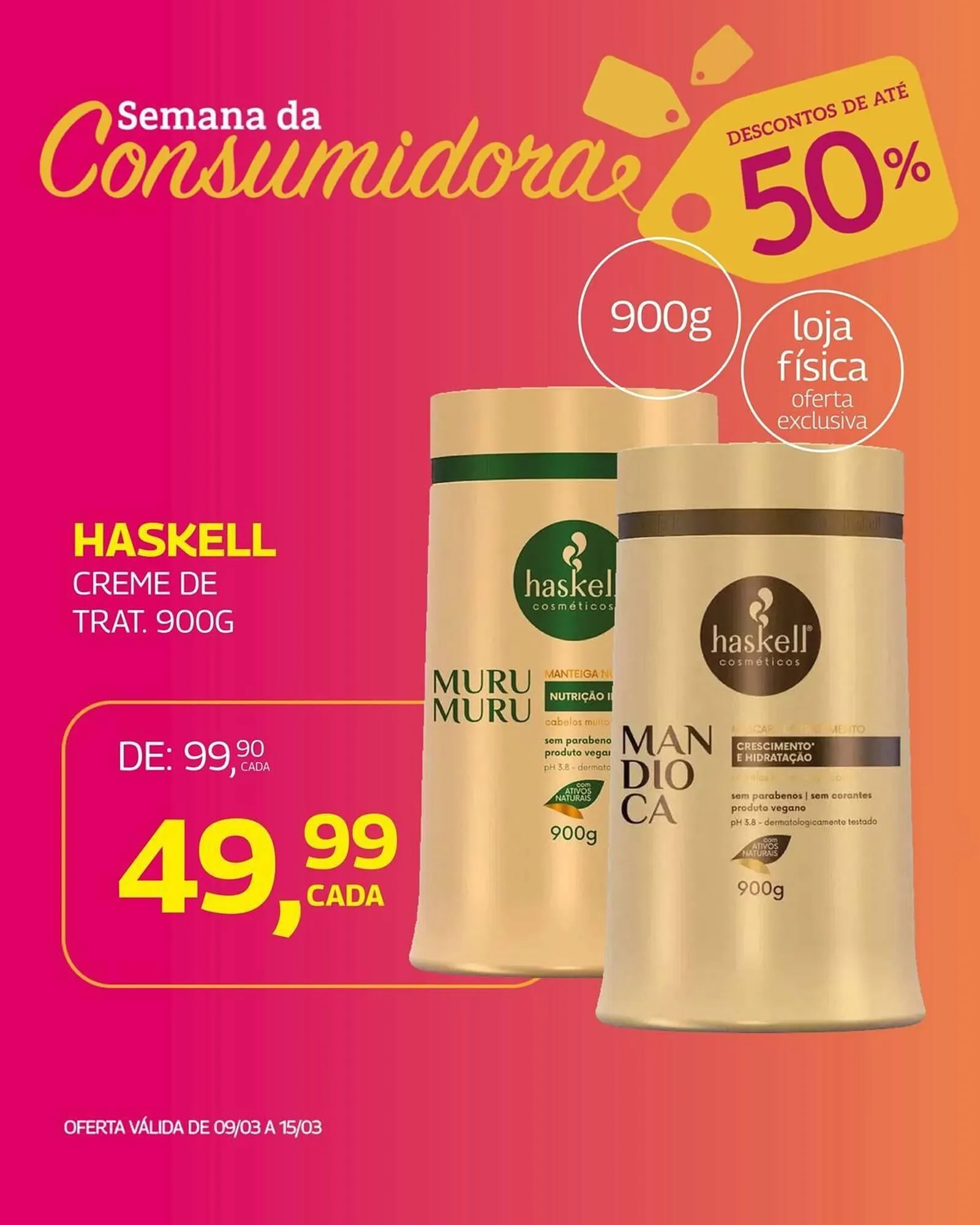 Encarte de Folheto Lojas Rede 9 de março até 15 de março 2026 - Pagina 3