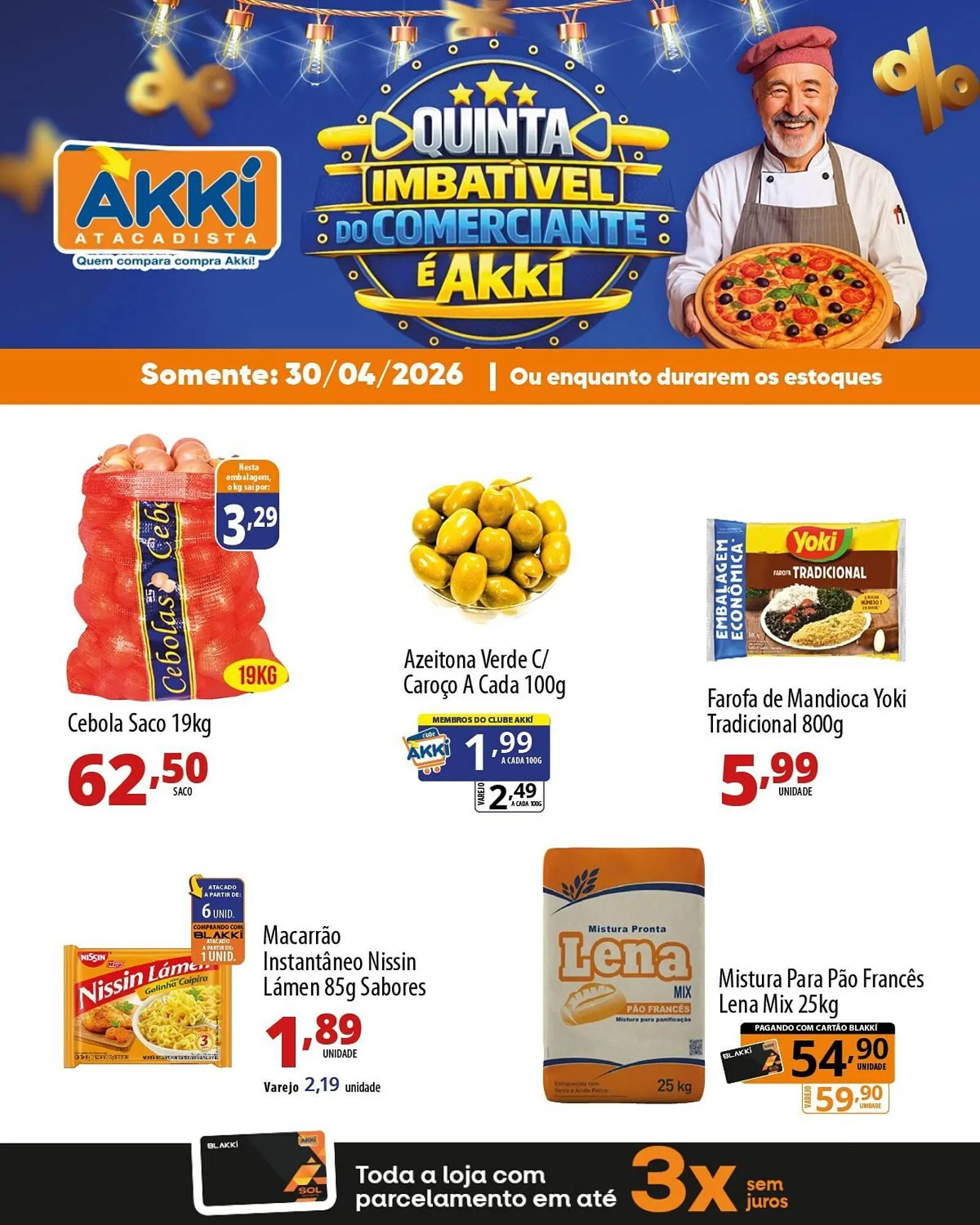 Encarte de Folheto Akki Atacadista 29 de abril até 30 de abril 2026 - Pagina 3