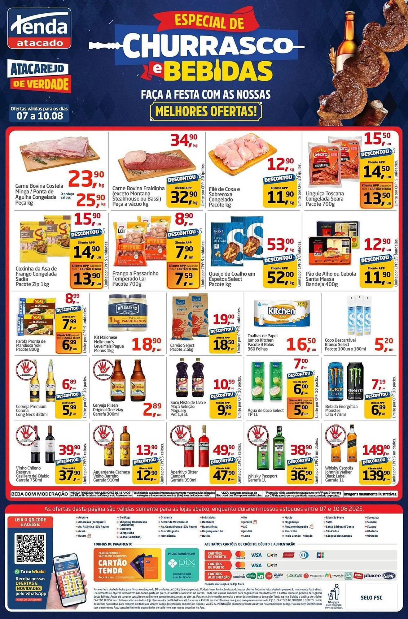 Encarte de Catálogo Tenda Atacado 7 de agosto até 10 de agosto 2025 - Pagina 4