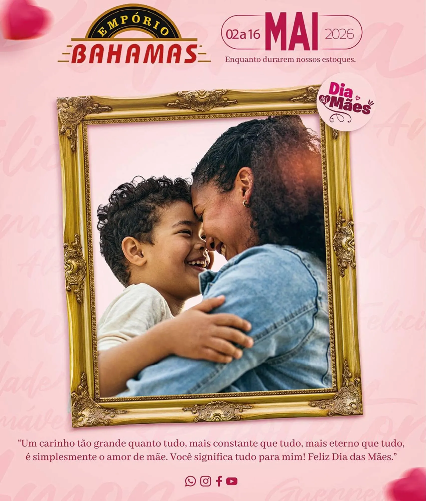 Encarte de Catálogo Empório Bahamas 2 de maio até 16 de maio 2026 - Pagina 1