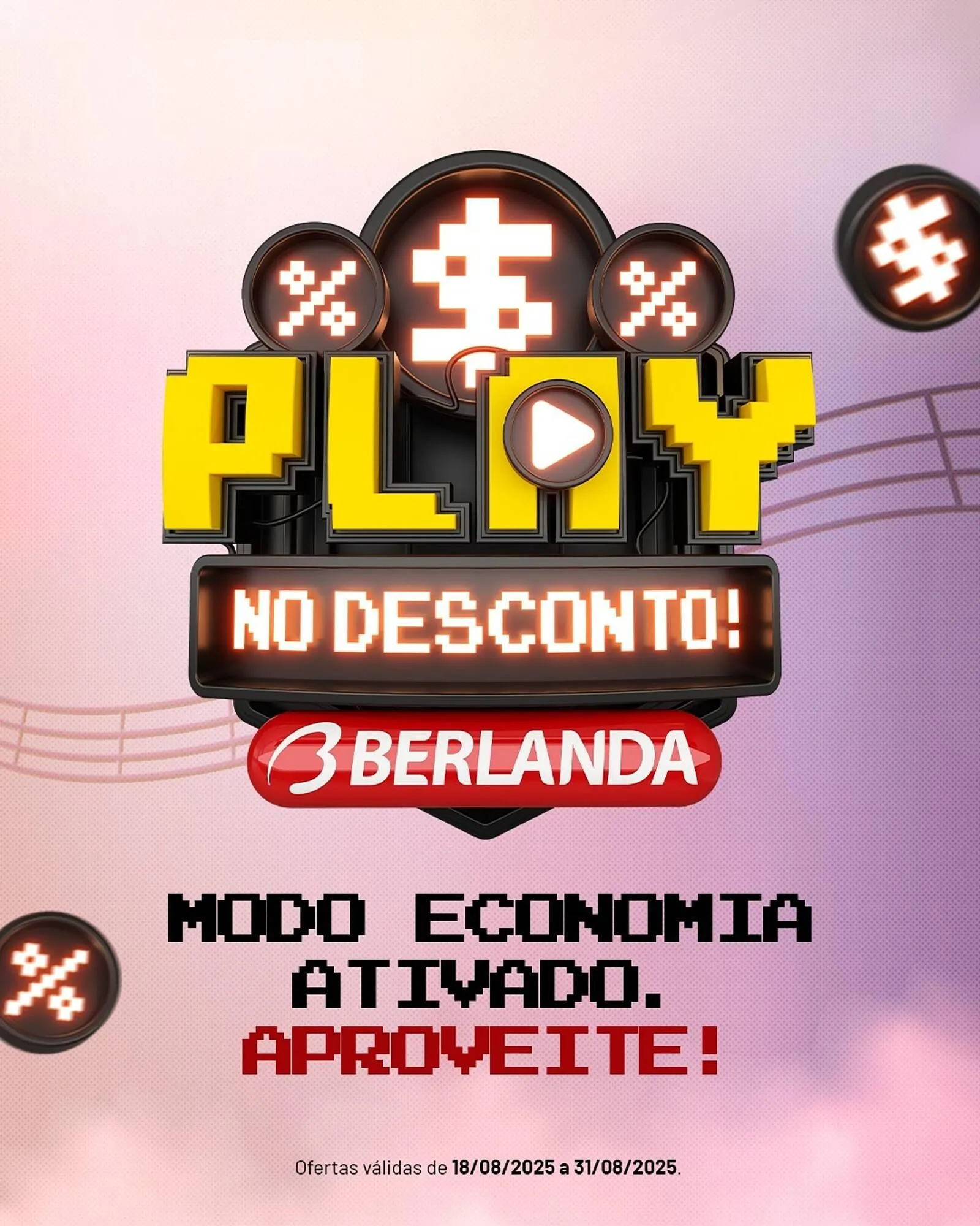 Encarte de Catálogo Berlanda 18 de agosto até 31 de agosto 2025 - Pagina 1