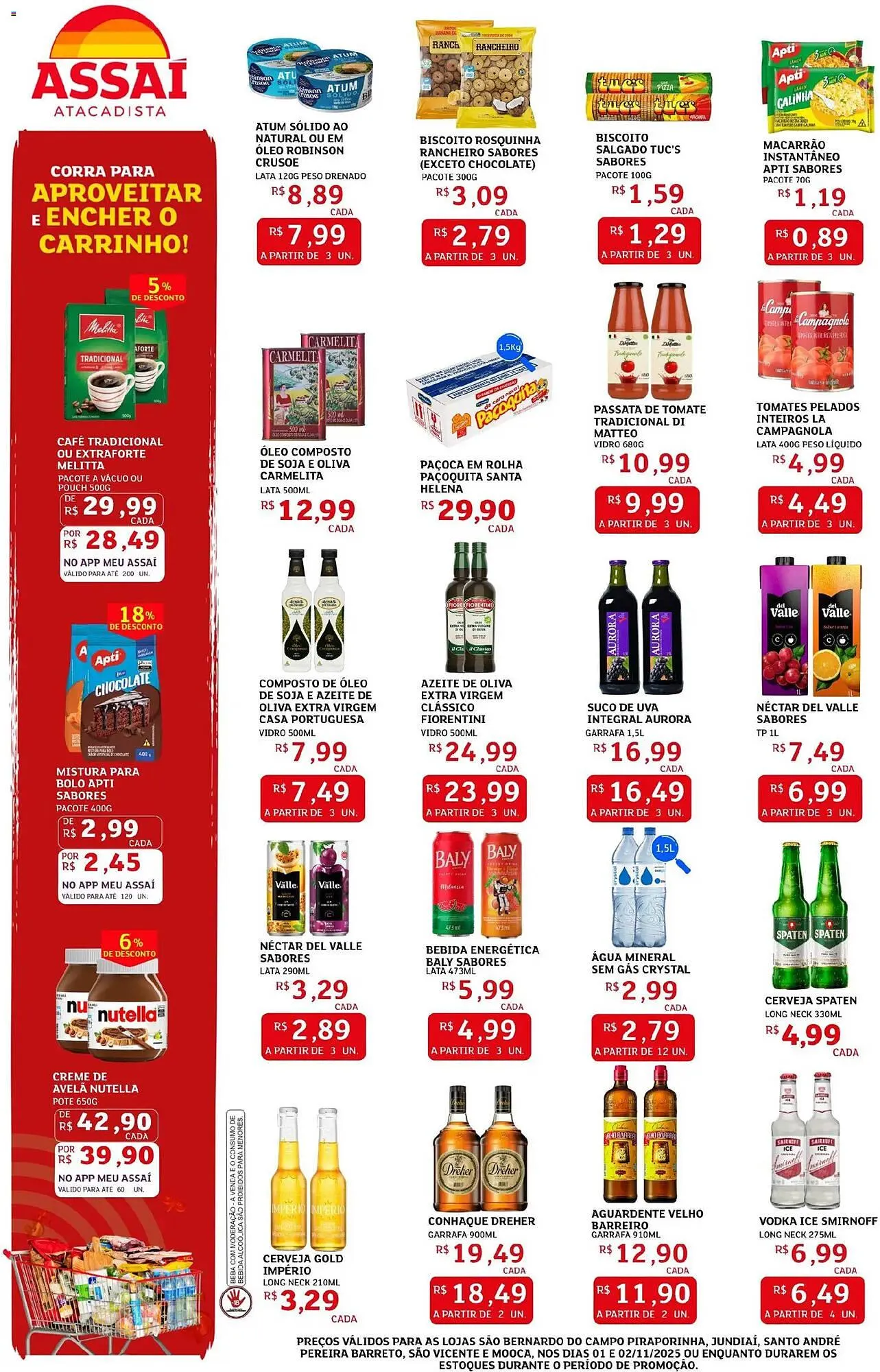 Encarte de Encarte Assaí Atacadista 1 de novembro até 2 de novembro 2025 - Pagina 2