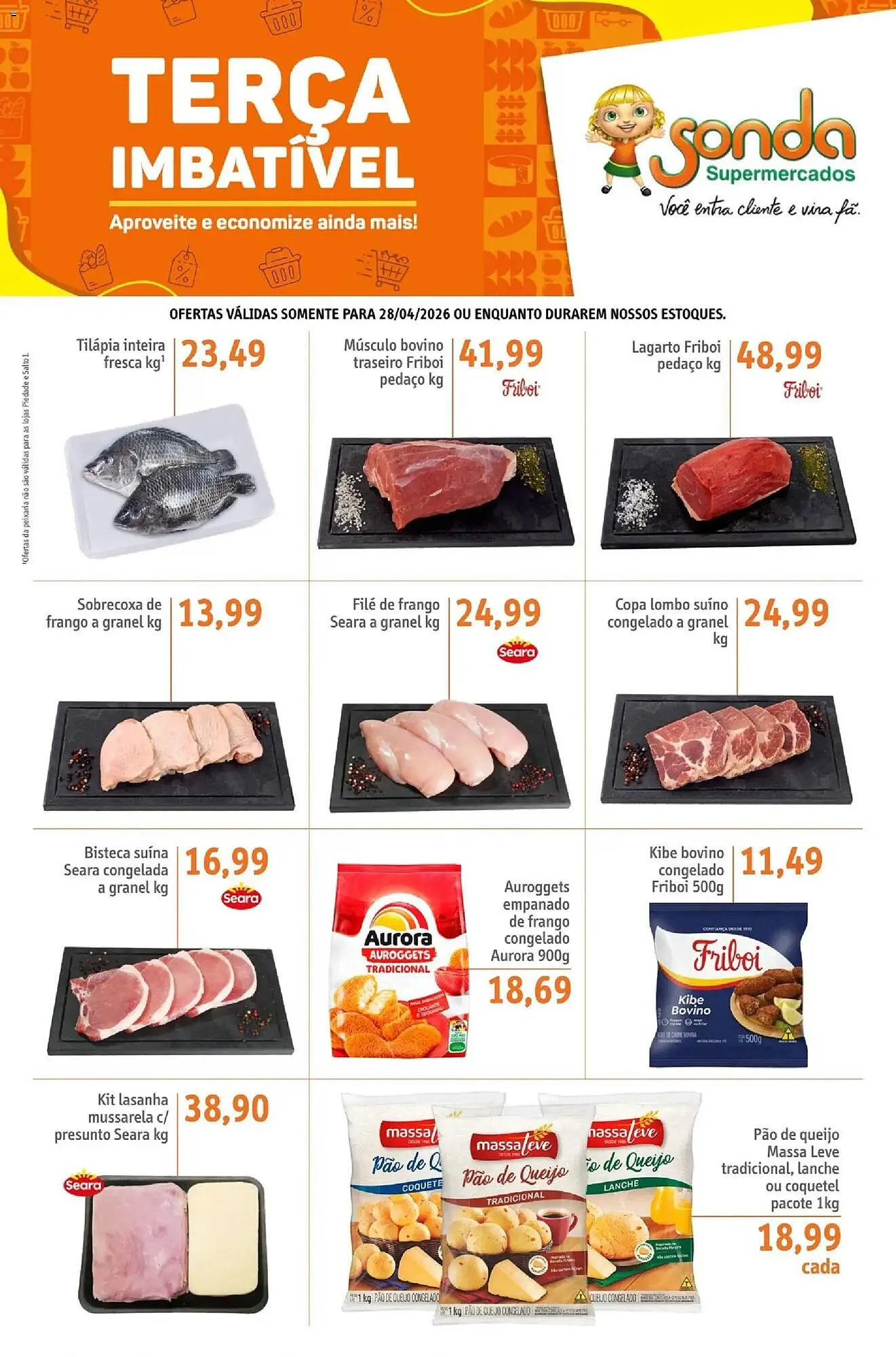 Encarte de Folheto Sonda 28 de abril até 29 de abril 2026 - Pagina 1