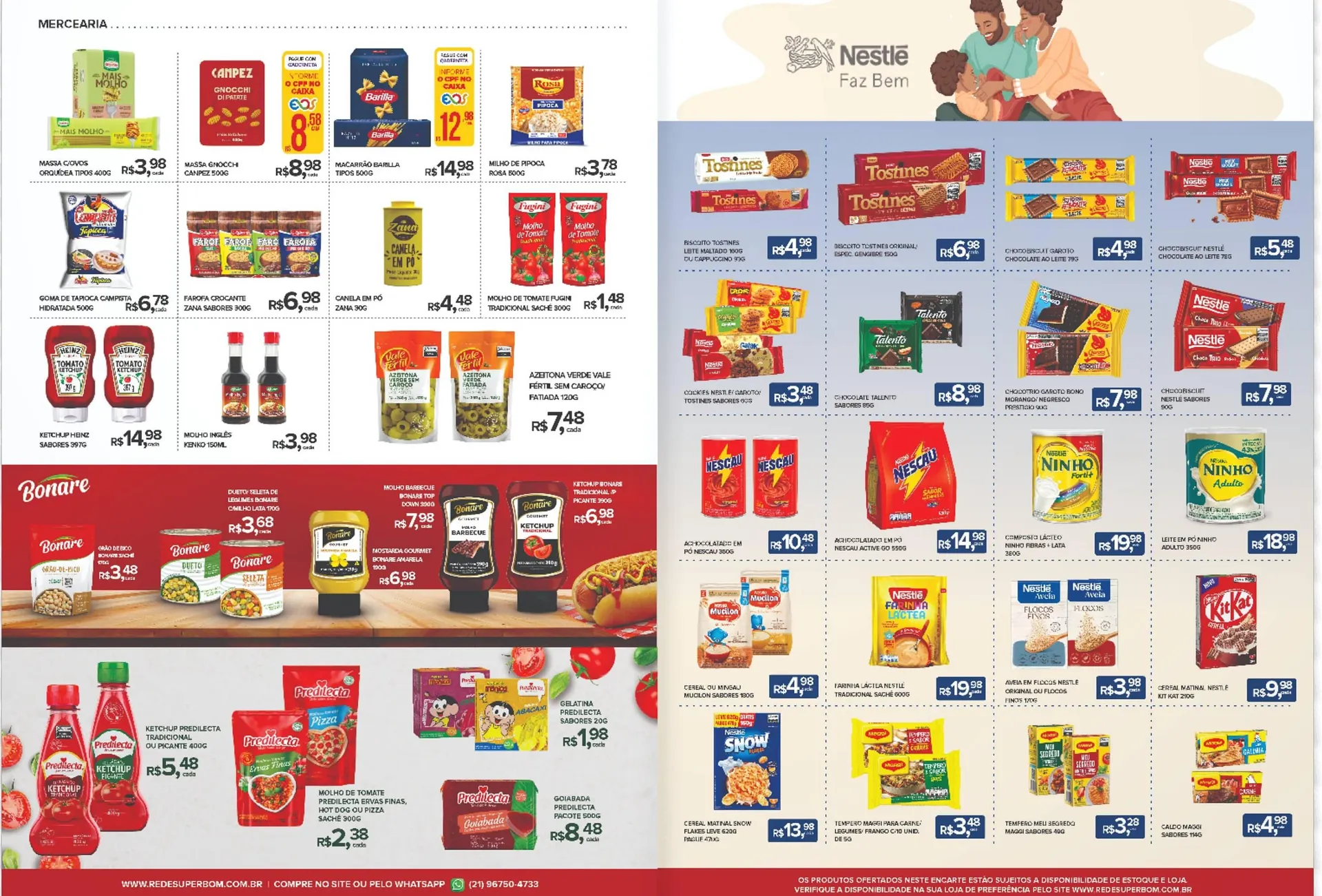 Encarte Super Bom - 1