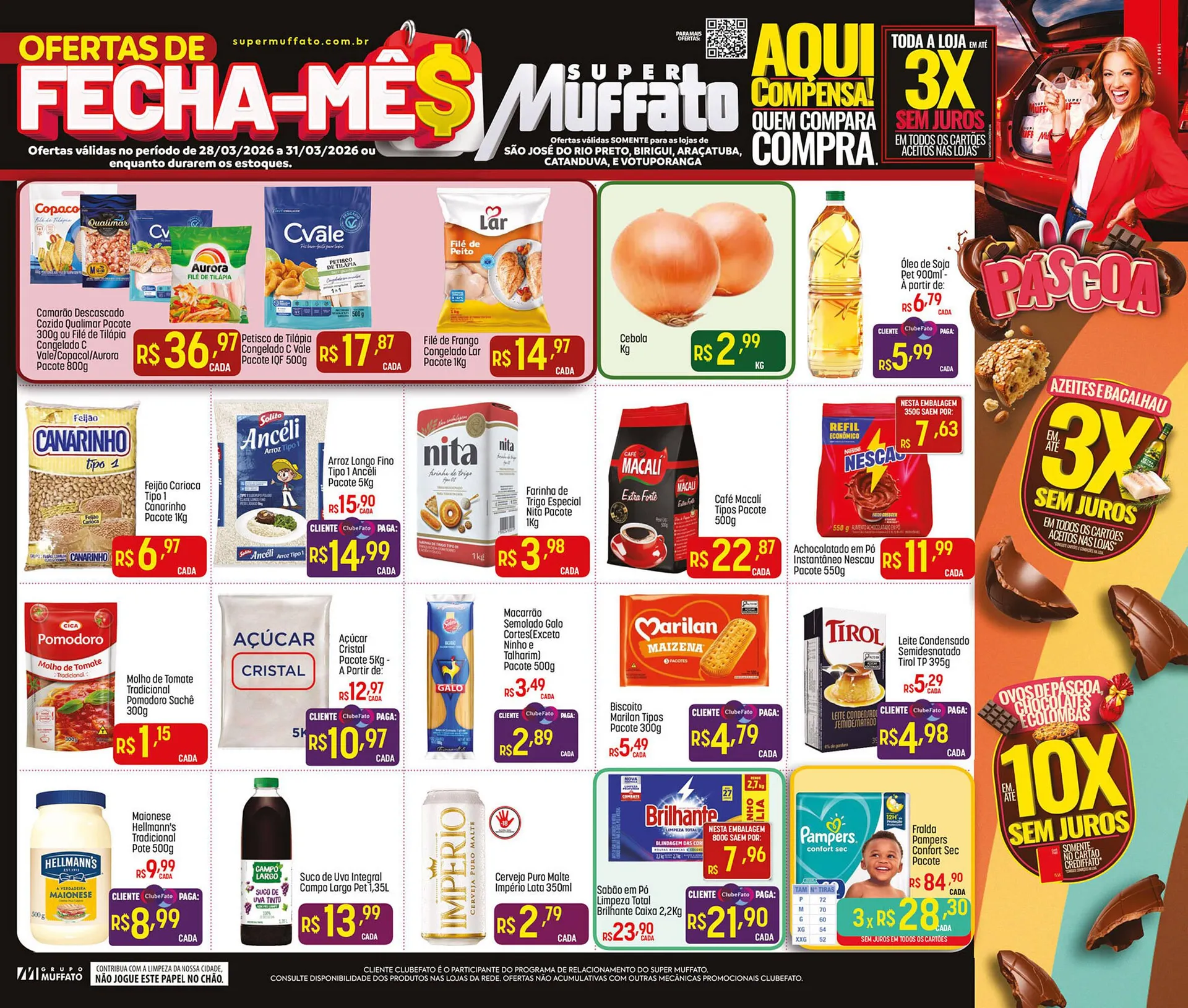 Encarte de Encarte Muffato 28 de março até 31 de março 2026 - Pagina 1