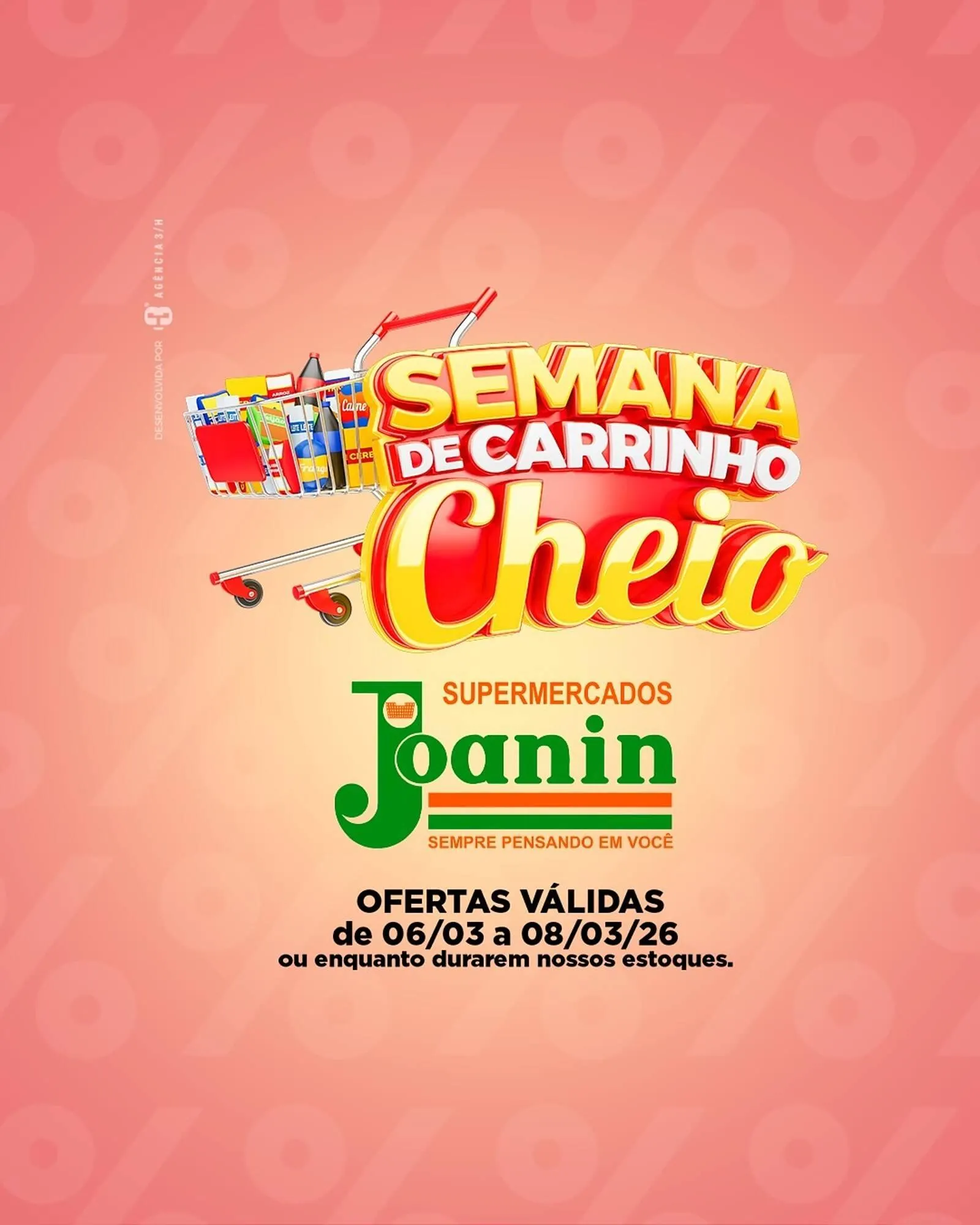 Encarte de Catálogo Supermercados Joanin 6 de março até 8 de março 2026 - Pagina 1