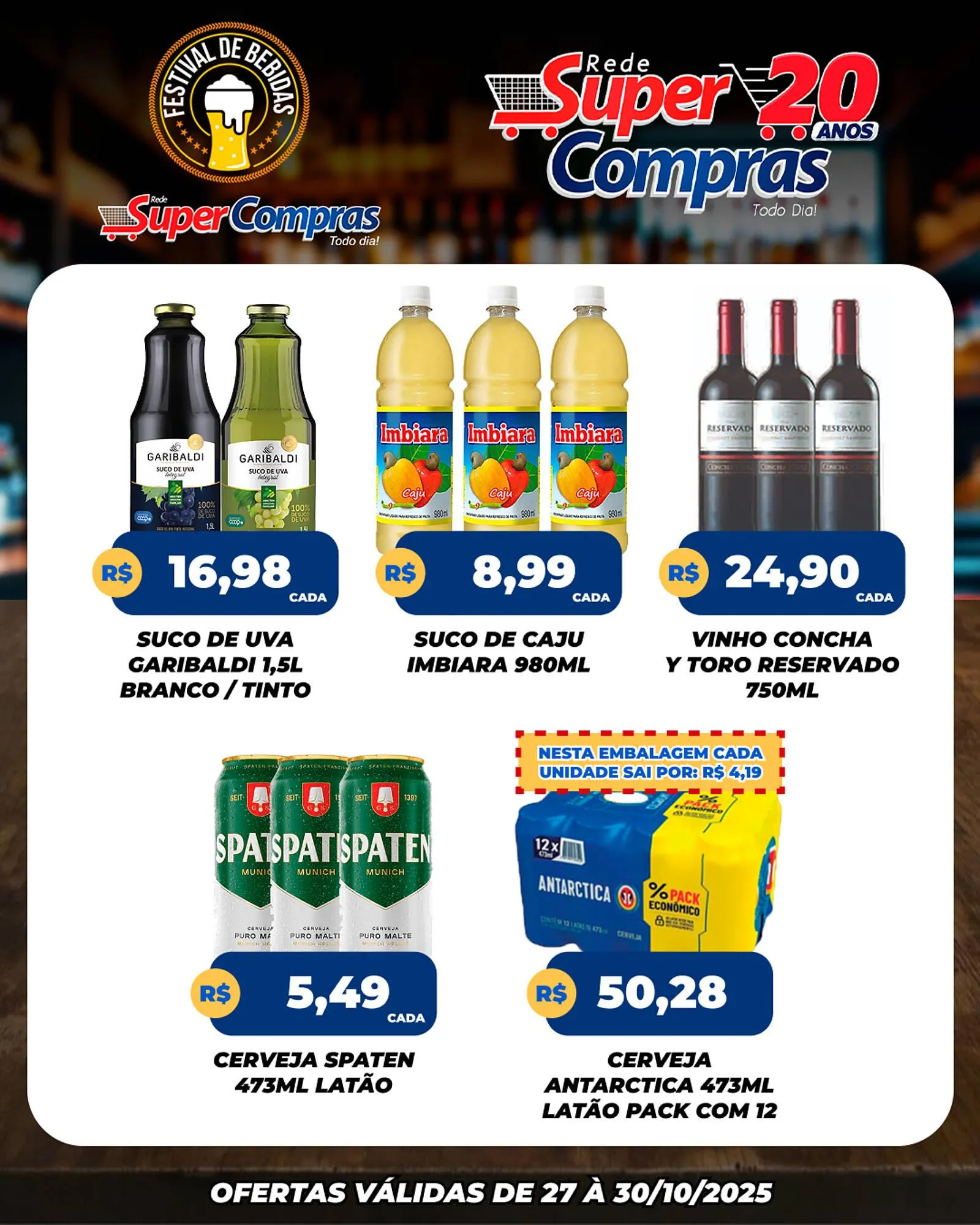 Encarte de Encarte Rede Super Compras 29 de outubro até 30 de outubro 2025 - Pagina 3