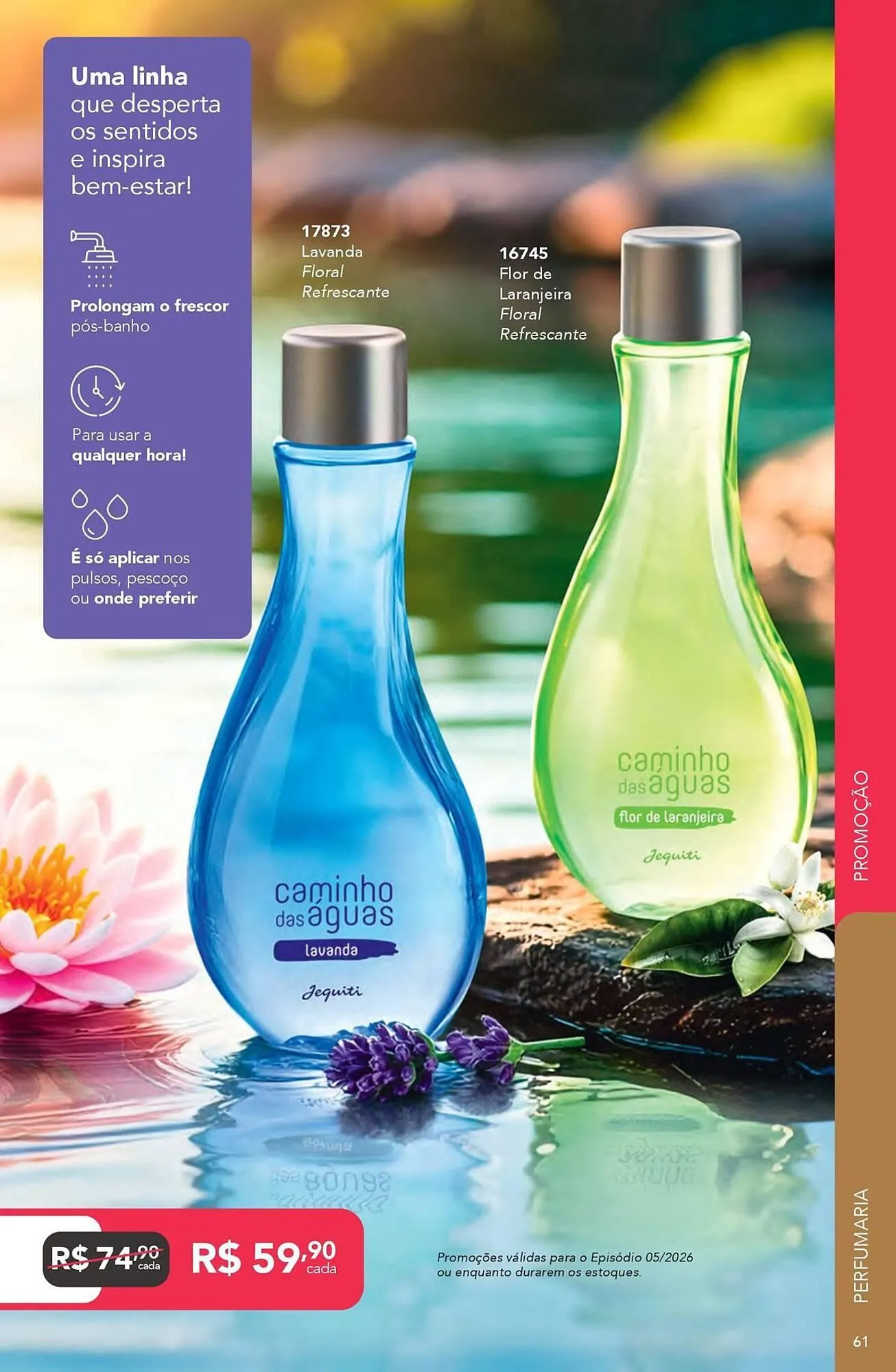 Encarte de Catálogo Jequiti 1 de maio até 31 de maio 2026 - Pagina 61