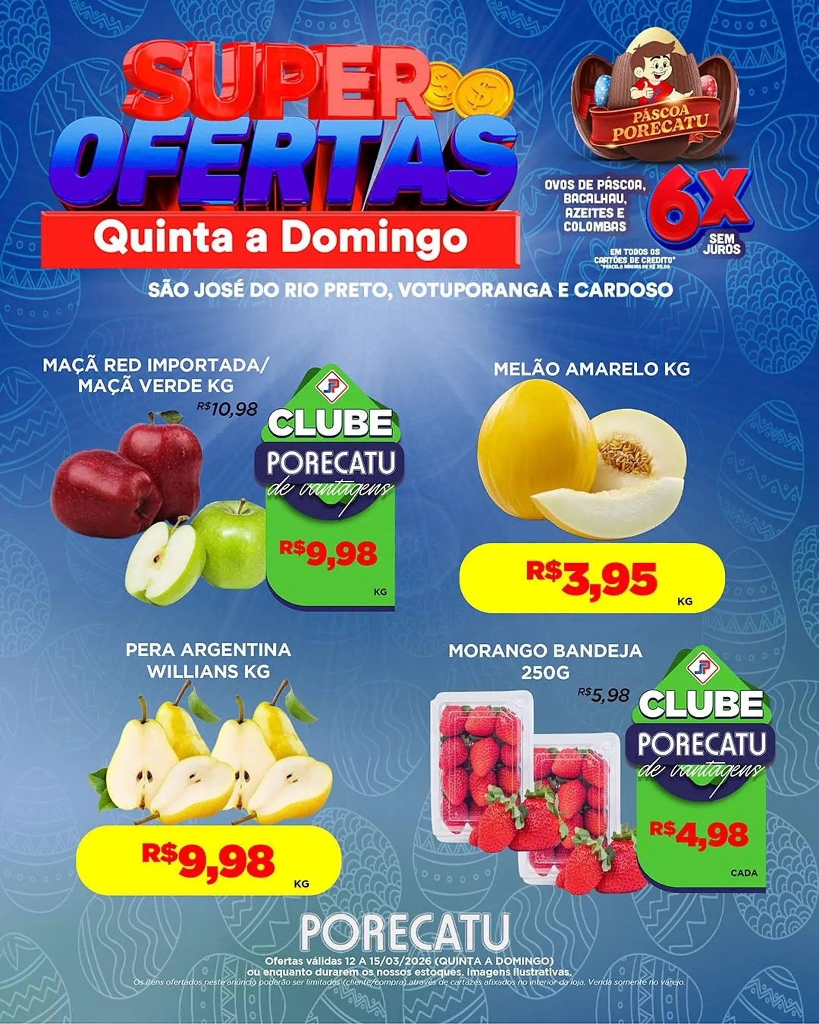 Encarte de Catálogo Supermercado Porecatu 12 de março até 15 de março 2026 - Pagina 3