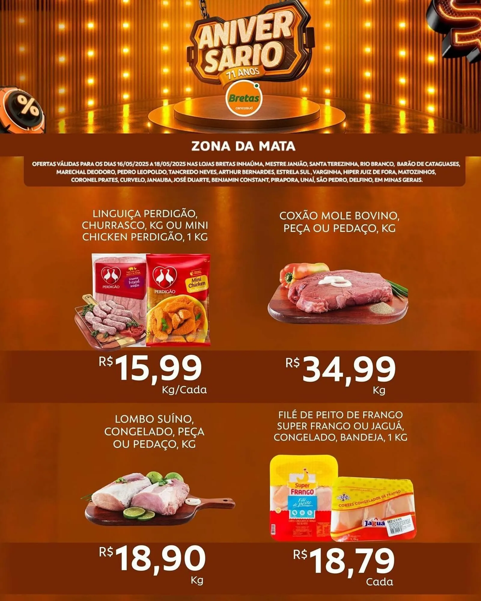 Encarte de Catálogo Supermercados Bretas 16 de maio até 18 de maio 2025 - Pagina 8