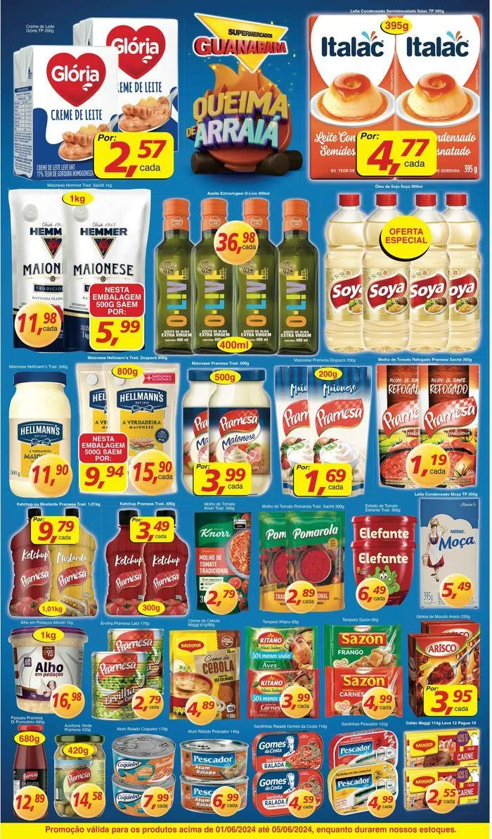 Encarte de Ofertas Supermercados Guanabara 3 de junho até 5 de junho 2024 - Pagina 10