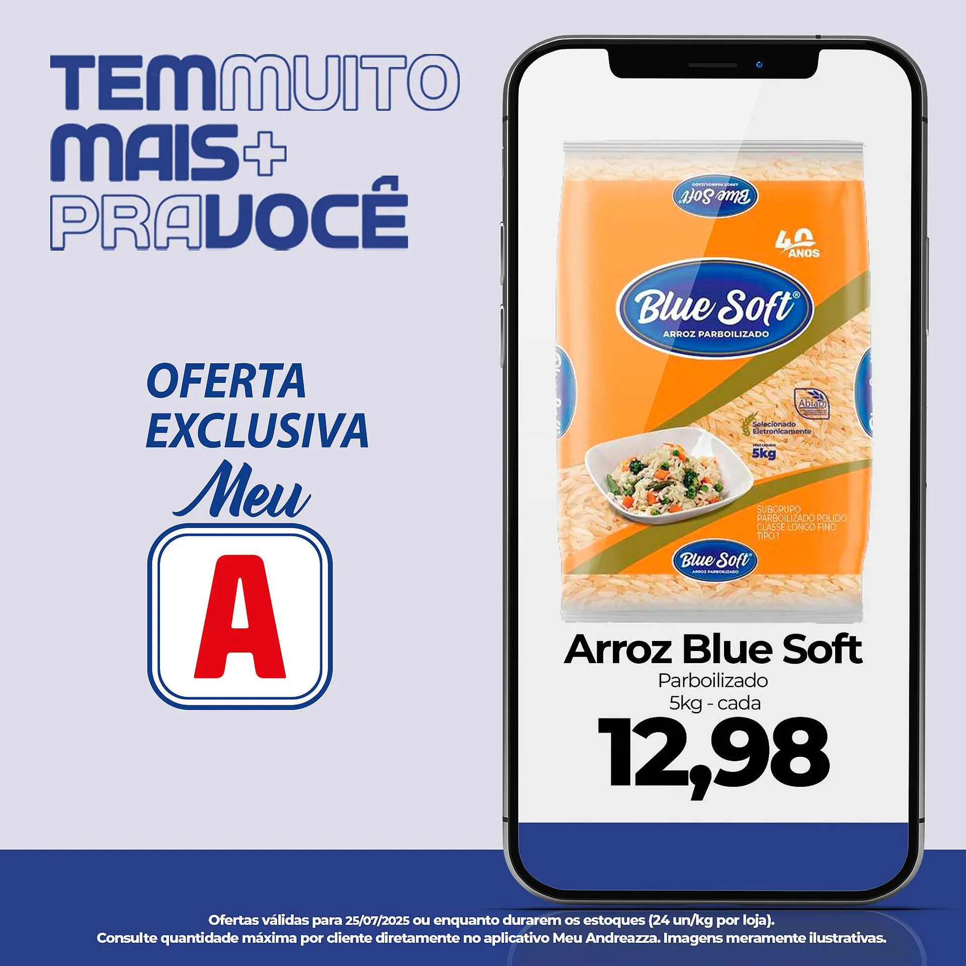 Encarte de Catálogo Supermercados Andreazza 2 de agosto até 2 de agosto 2025 - Pagina 1