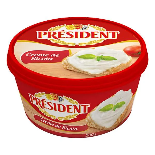 Creme de Ricota President 200g