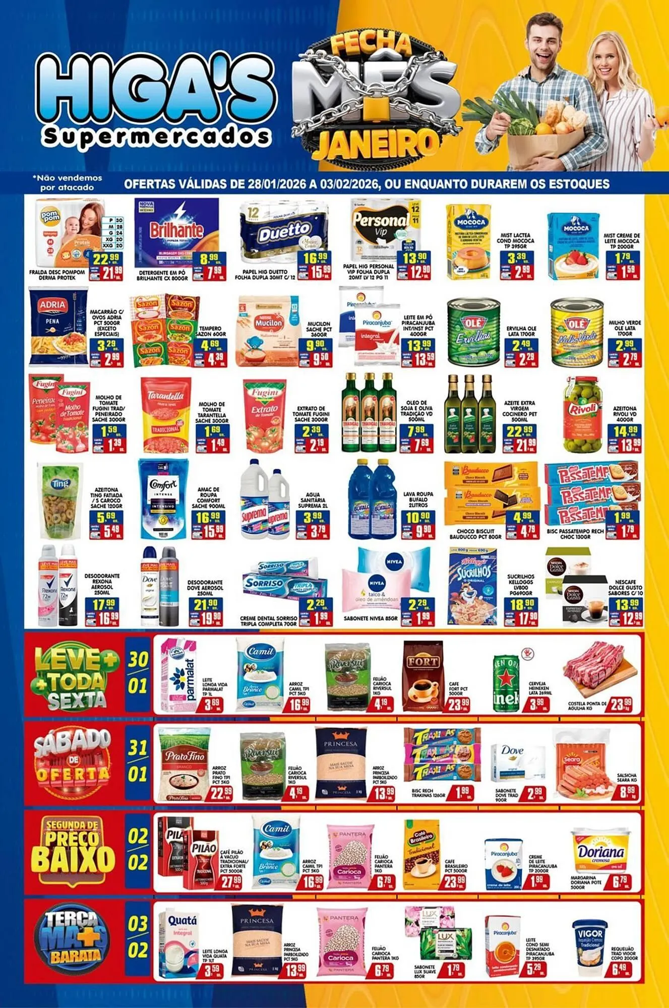 Folheto Higas Supermercado - 1