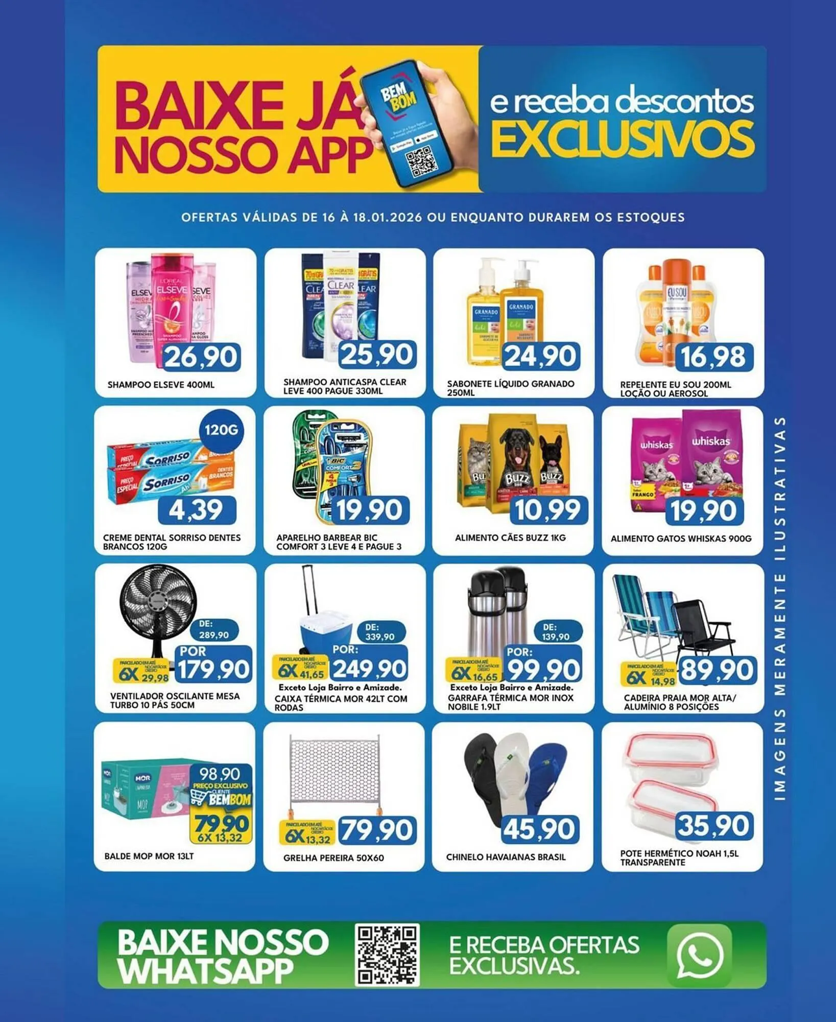 Encarte de Catálogo Rancho Bom Supermercados 16 de janeiro até 18 de janeiro 2026 - Pagina 3