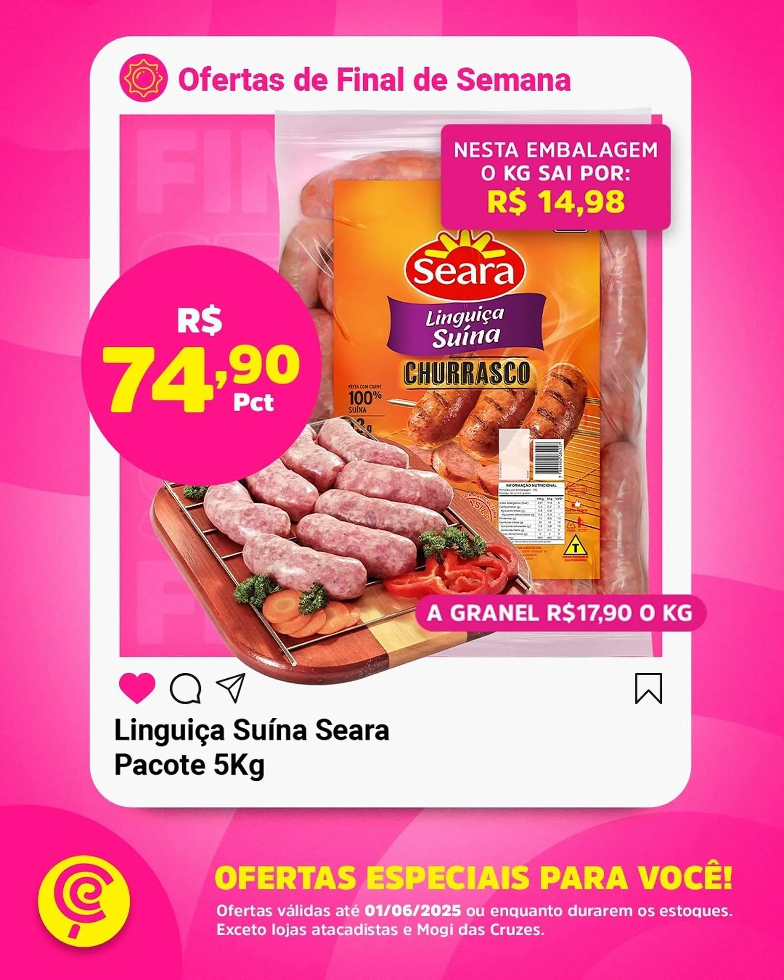 Encarte de Catálogo Comercial Esperança 31 de maio até 1 de junho 2025 - Pagina 1