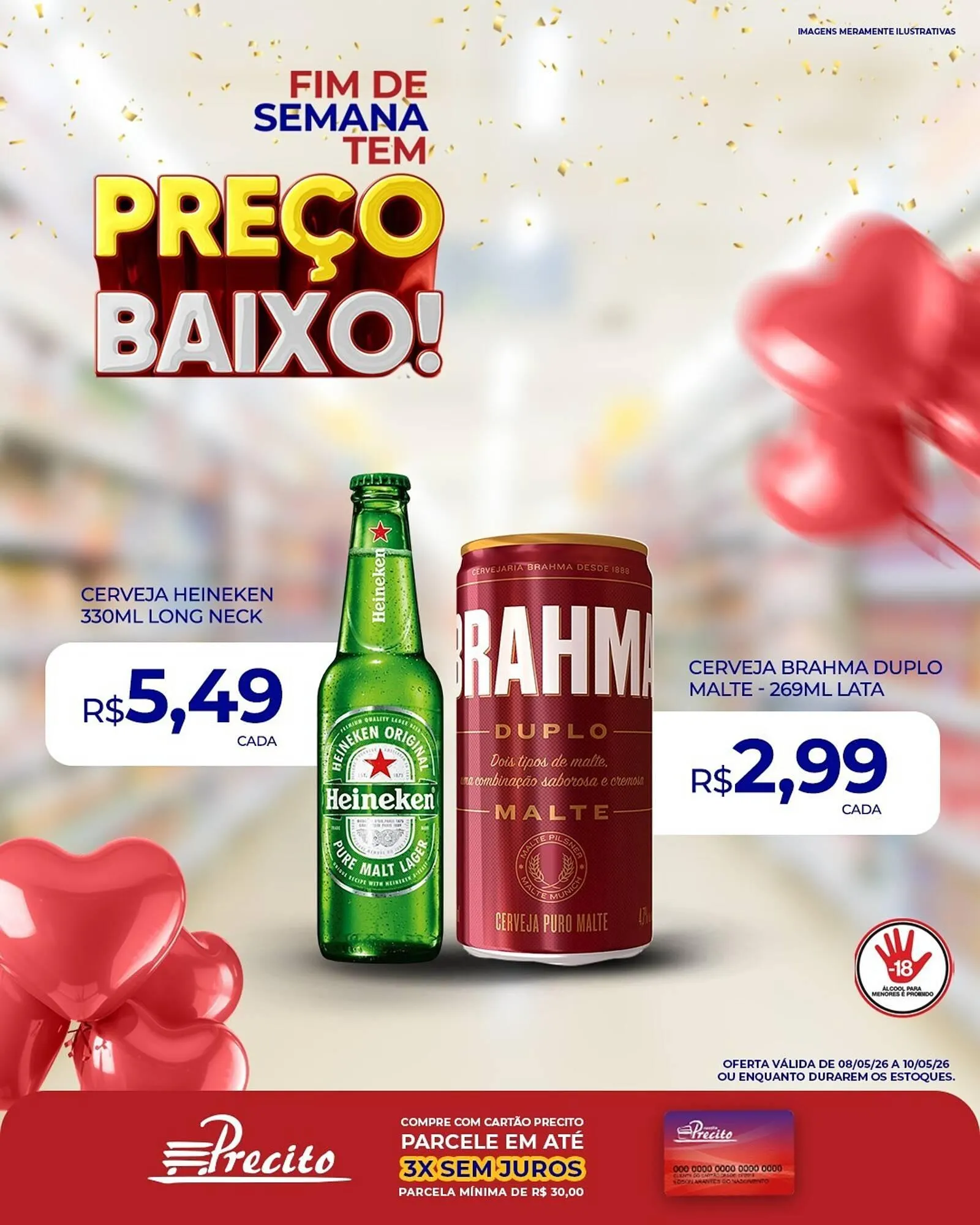 Encarte de Catálogo Supermercado Precito 8 de maio até 10 de maio 2026 - Pagina 8