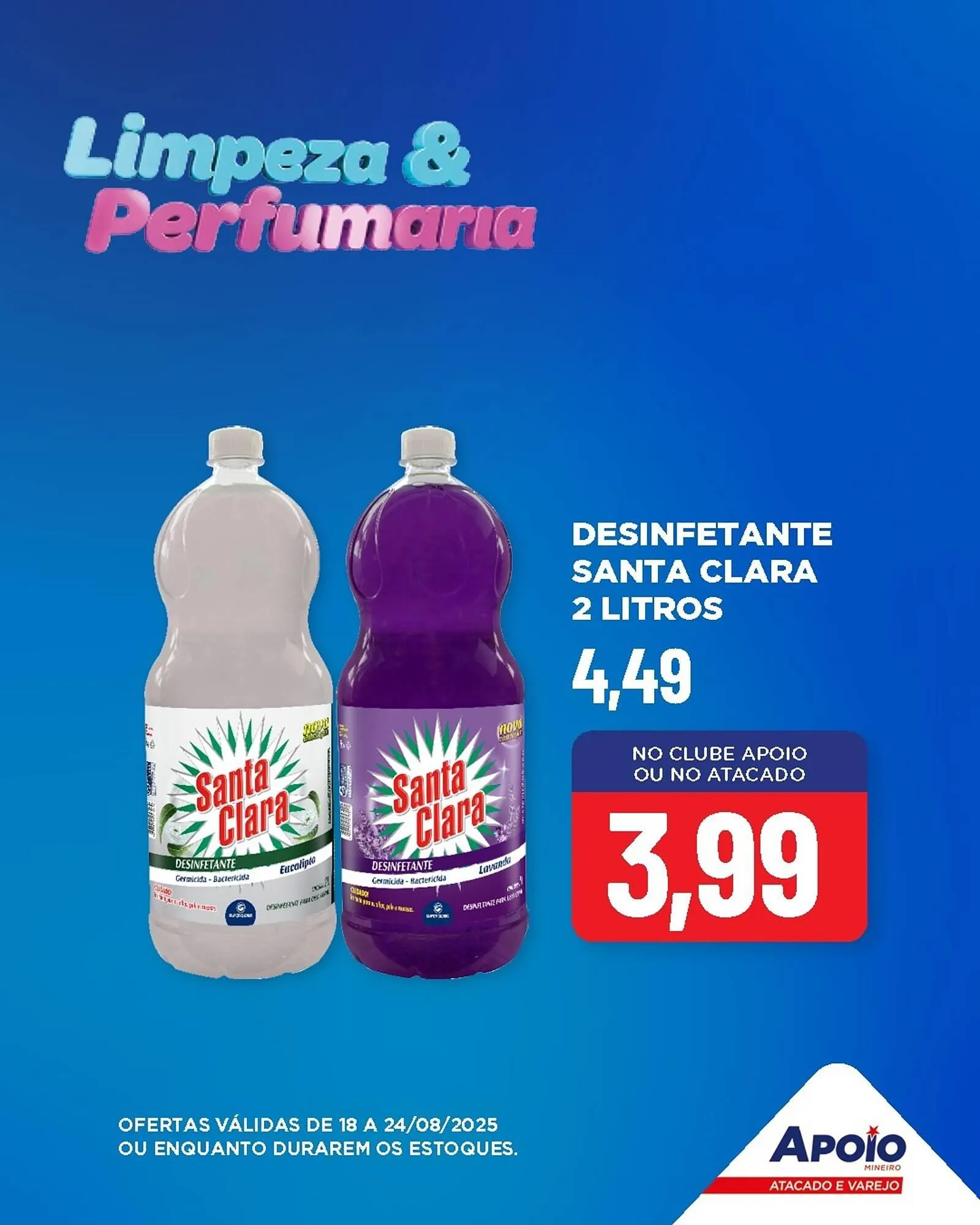 Encarte de Catálogo Apoio Mineiro 19 de agosto até 24 de agosto 2025 - Pagina 1