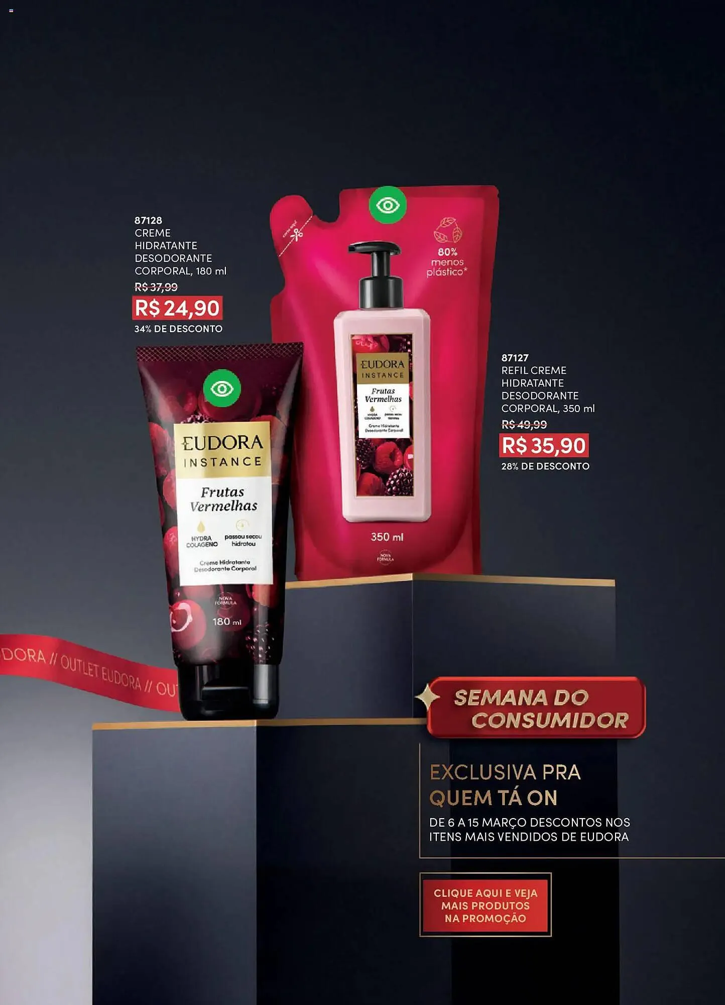 Encarte de Catálogo Eudora 19 de fevereiro até 19 de março 2026 - Pagina 11