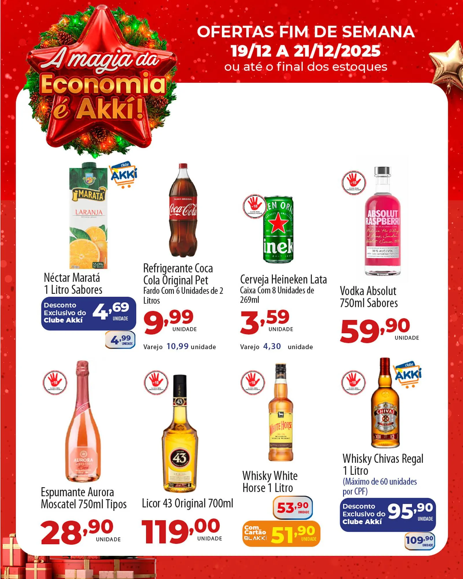 Encarte de Folheto Akki Atacadista 19 de dezembro até 21 de dezembro 2025 - Pagina 4