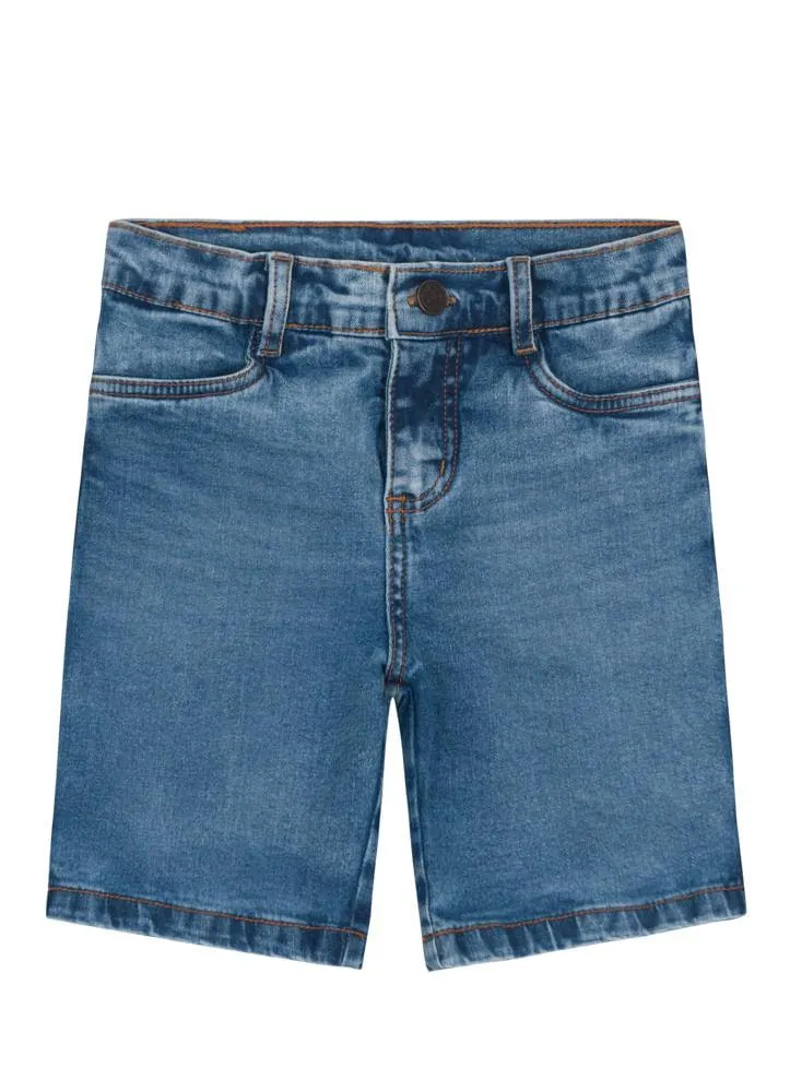 Bermuda jeans infantil menino Brandili