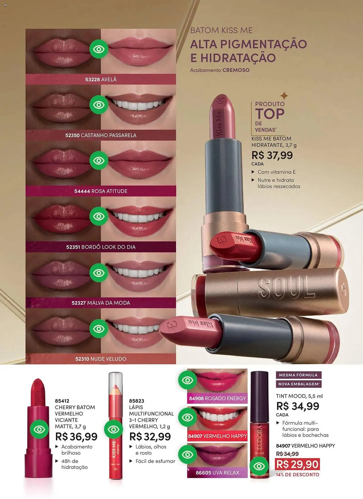 Encarte de Catálogo Eudora 11 de março até 10 de abril 2026 - Pagina 94