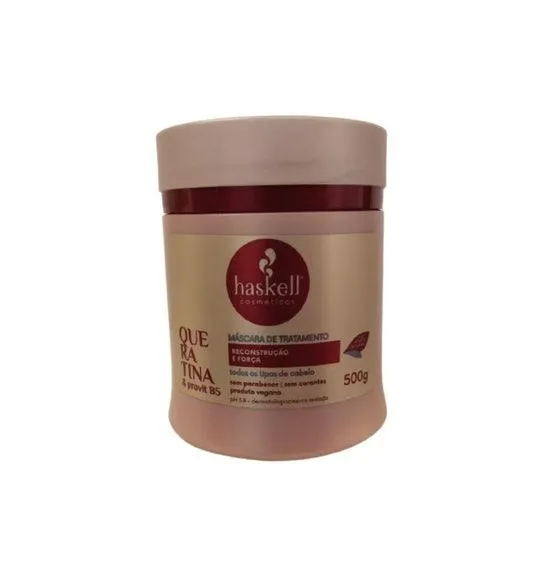 Máscara De Tratamento Haskell Queratina 500g