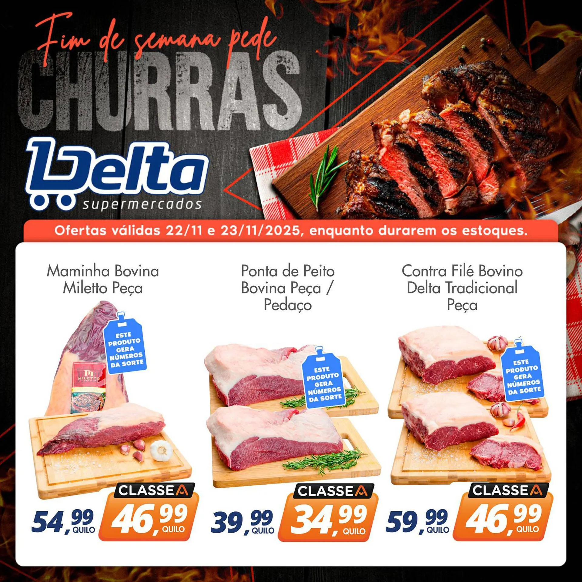 Encarte de Catálogo Delta Supermercados 22 de novembro até 23 de novembro 2025 - Pagina 1