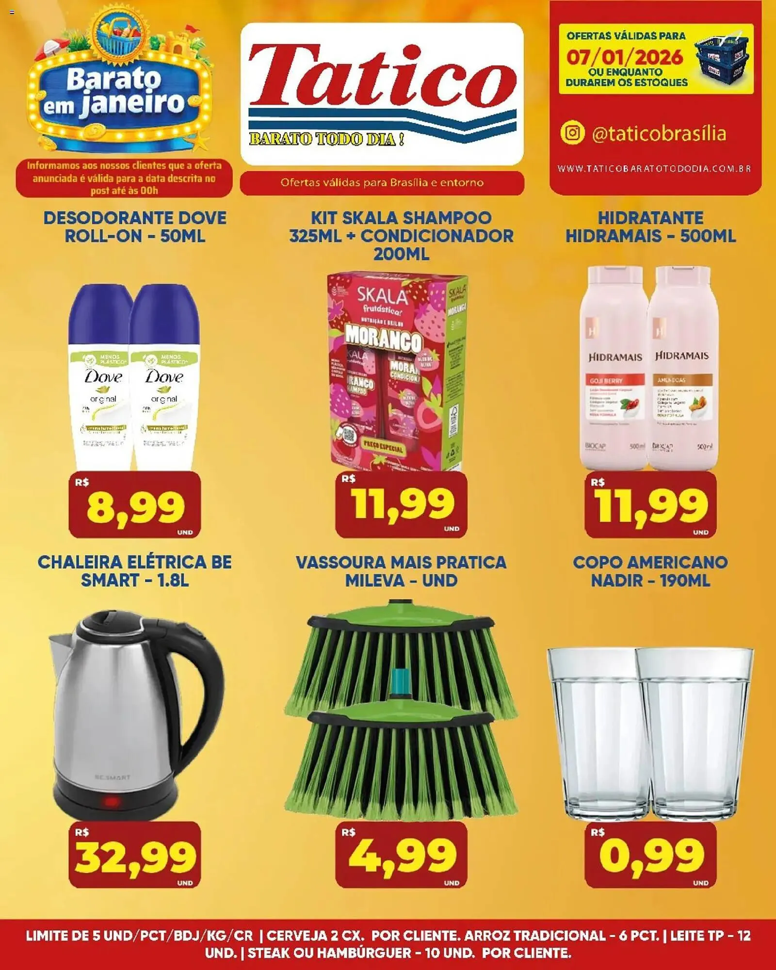 Encarte de Tabloide Tatico 8 de janeiro até 8 de janeiro 2026 - Pagina 32